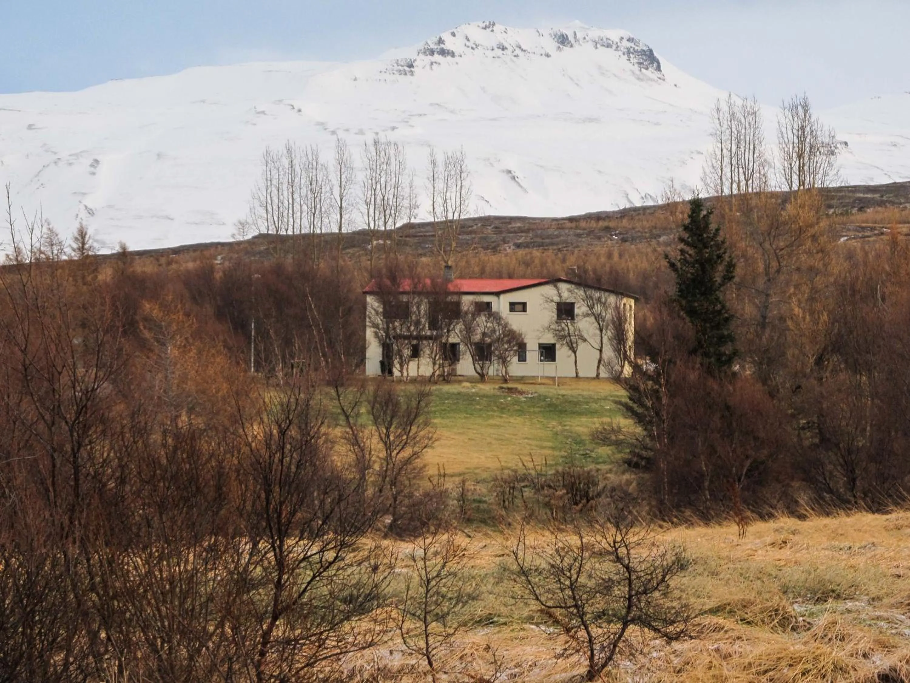 Property building in Mjóanes accommodation