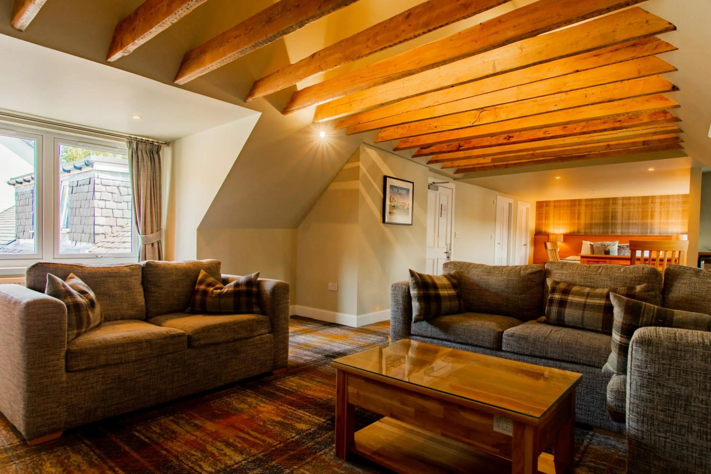 Living room in McKays Hotel