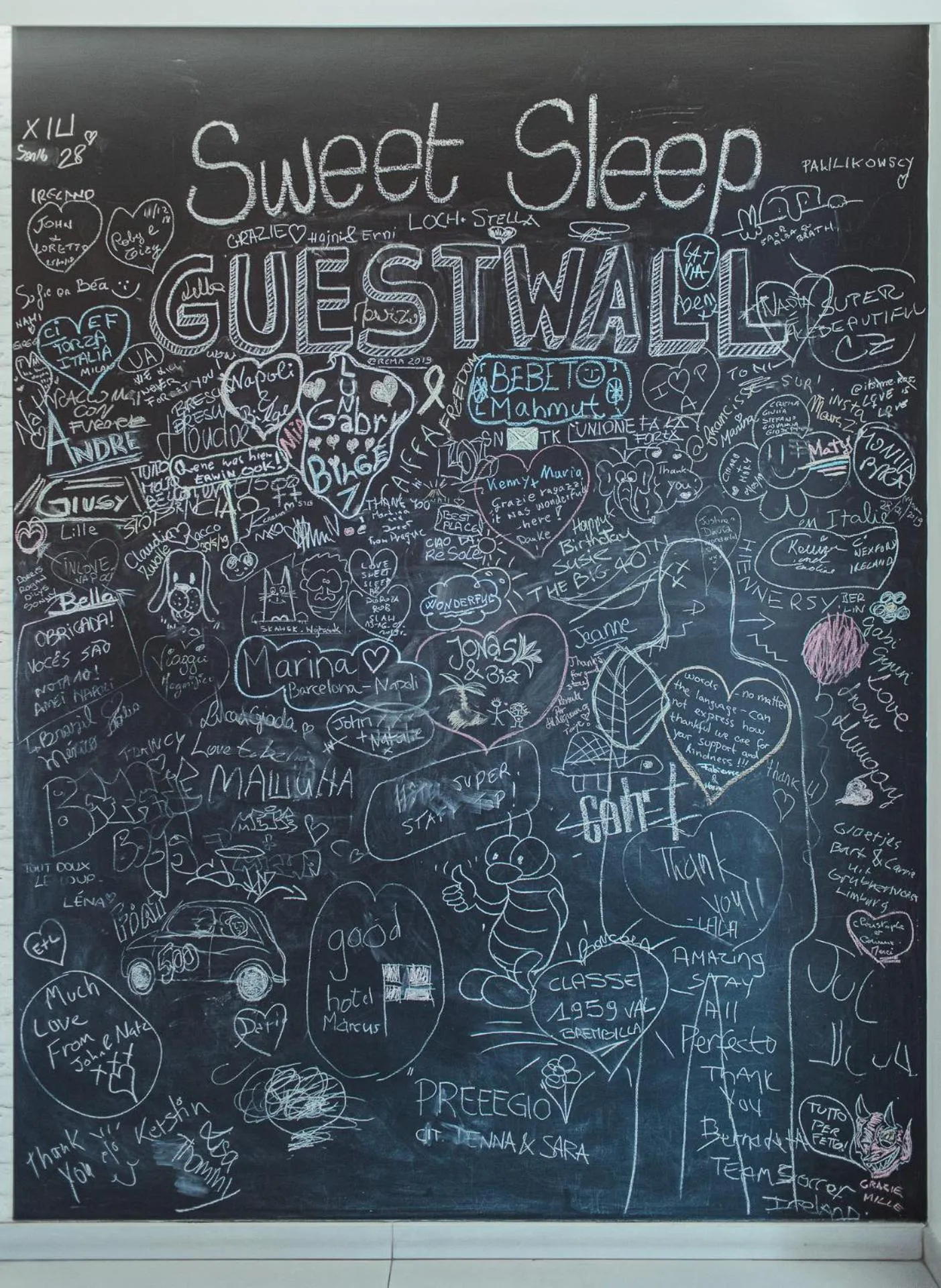 Lobby or reception in B&B Sweet Sleep