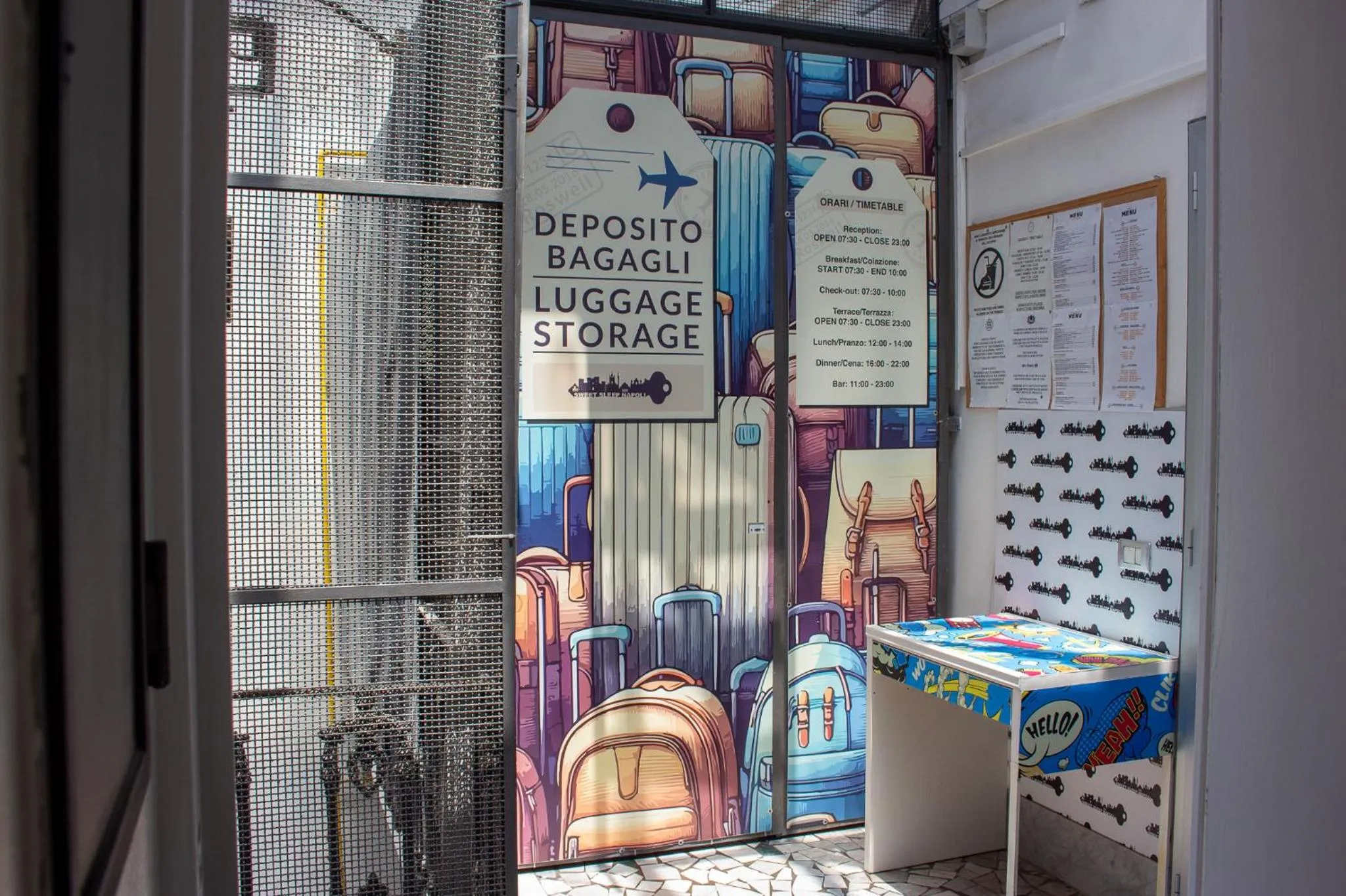 safe in B&B Sweet Sleep