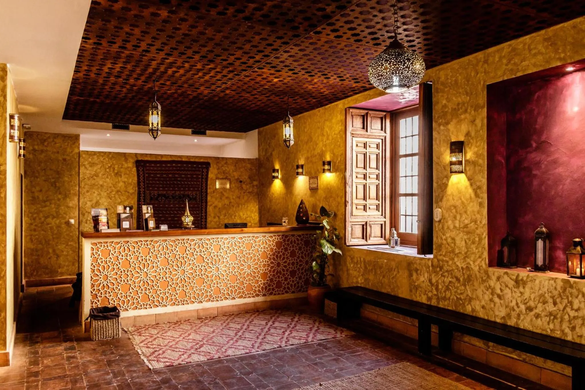 Lobby or reception in Riad Medina Mudejar