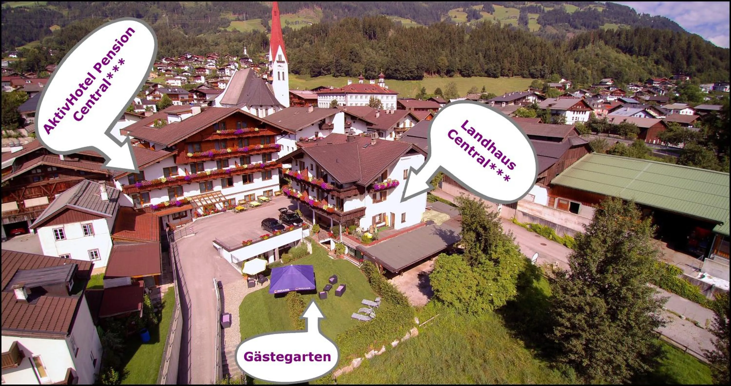 Property building in Hotel & Apart Central