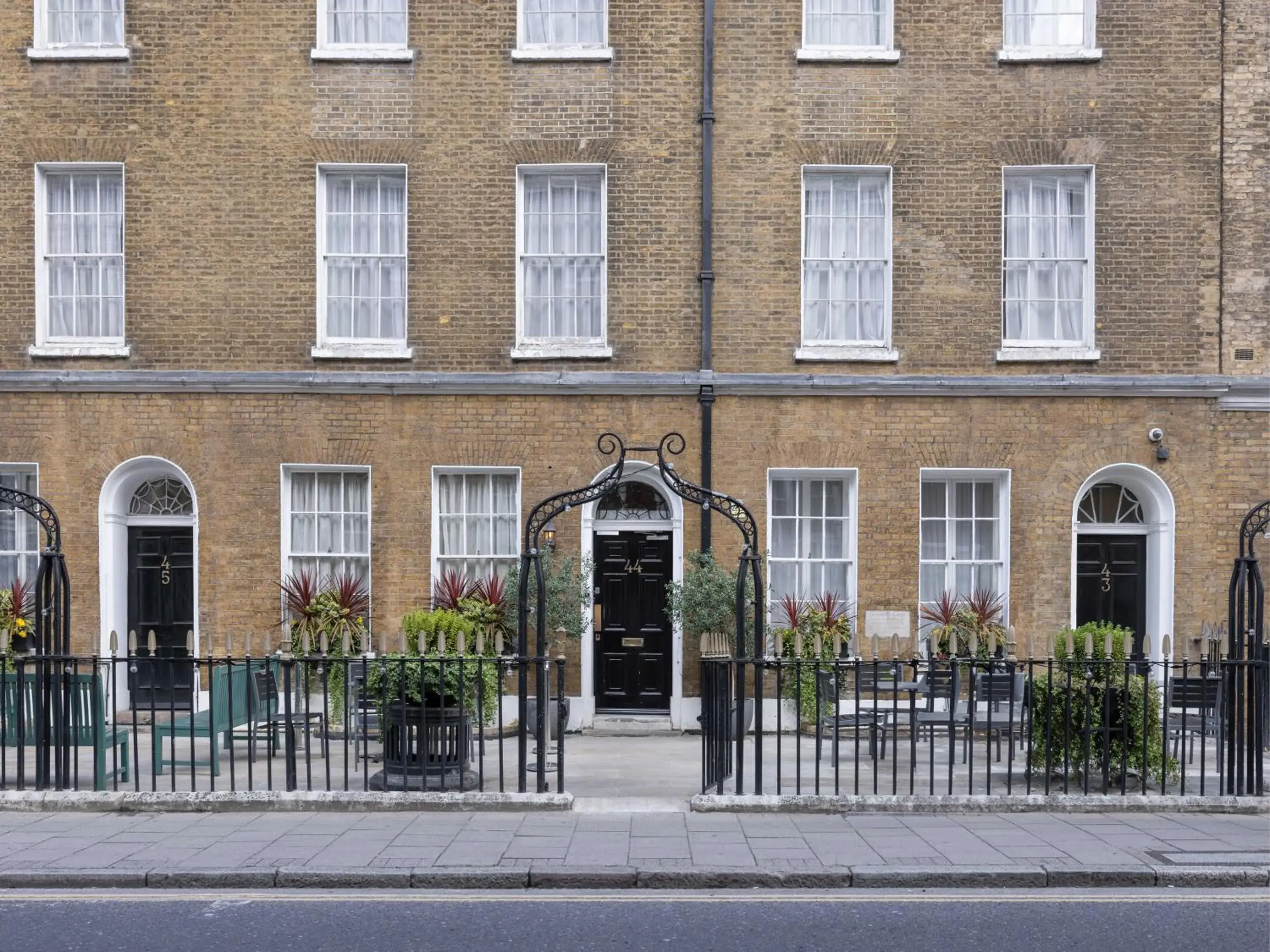 Facade/entrance in The Barbican Rooms Facade/entrance in The Barbican Rooms