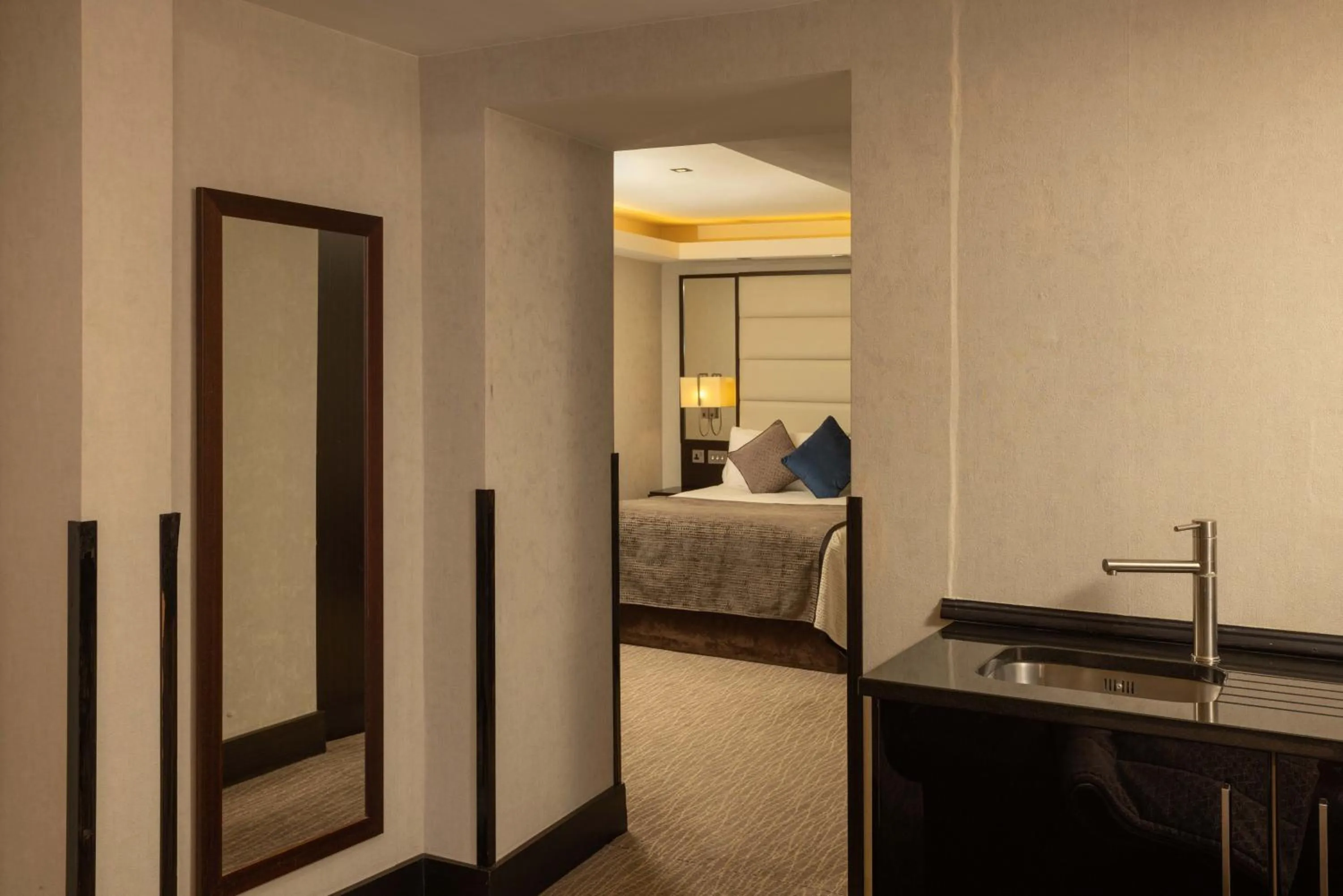 Bed in The Barbican Rooms