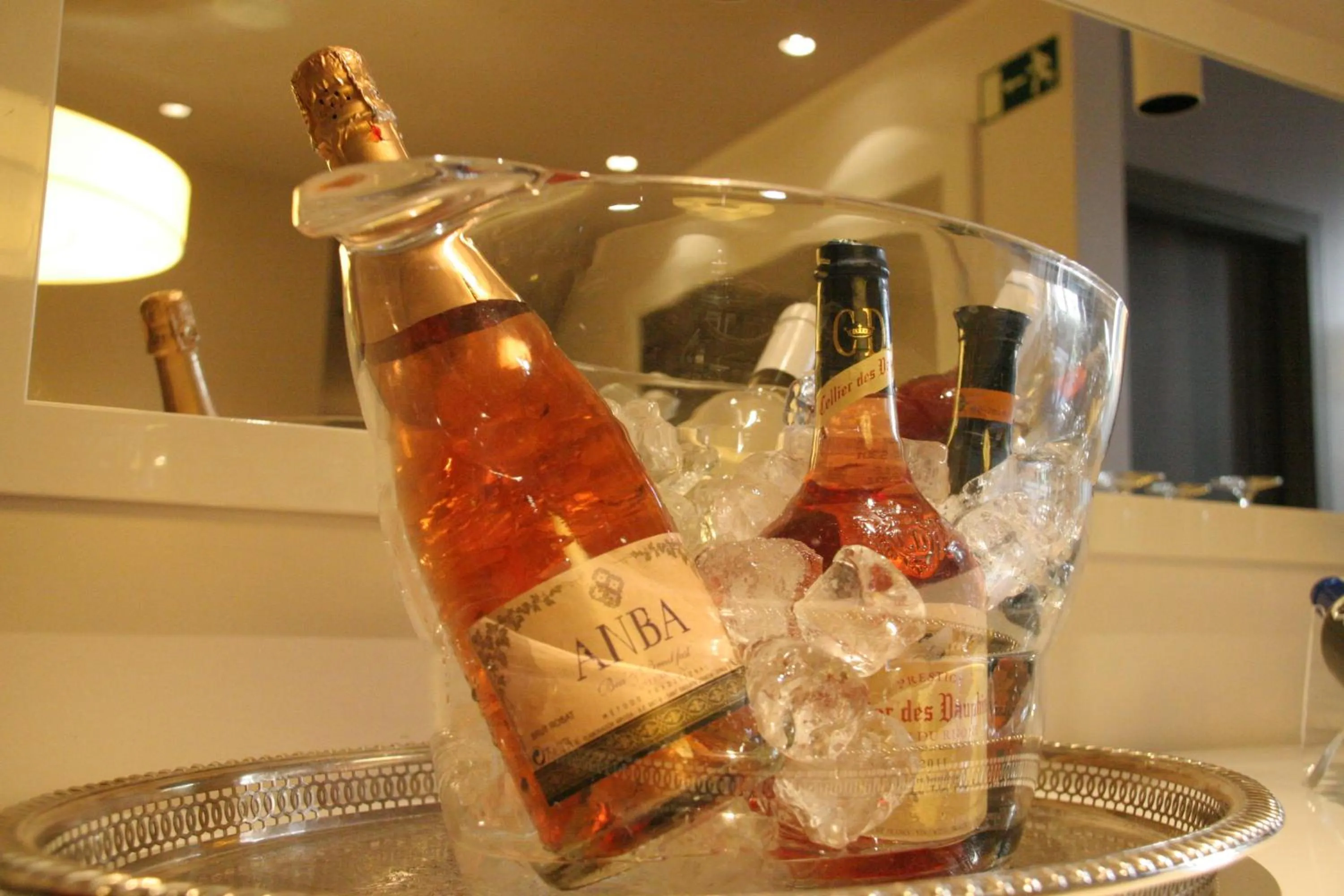 Decorative detail, Drinks in Anba Boutique