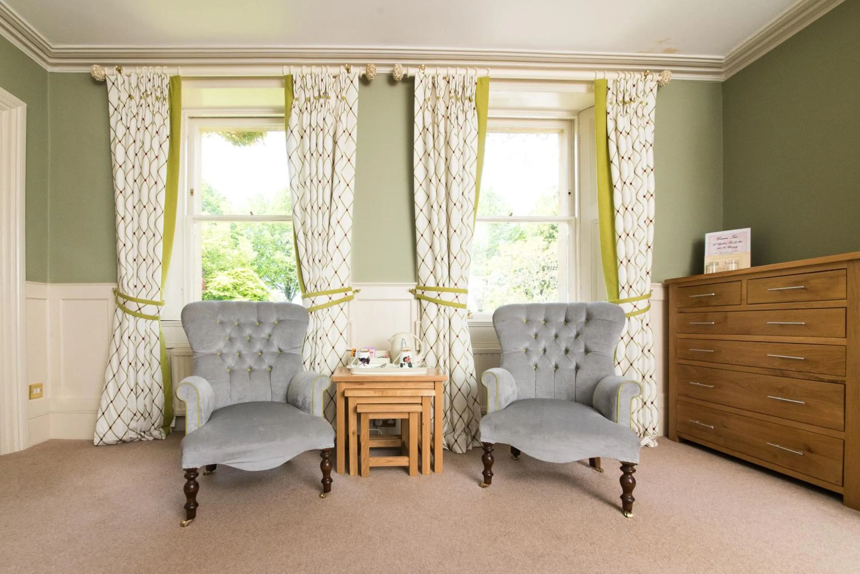 Decorative detail in The Ayrlington Guesthouse