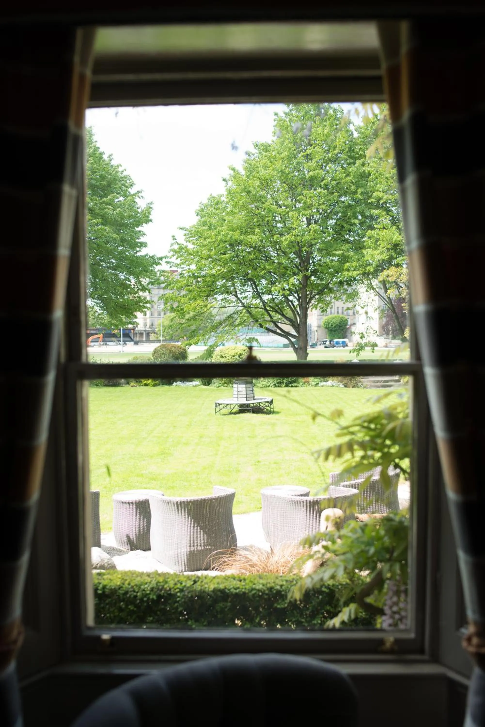 Garden view in The Ayrlington Guesthouse