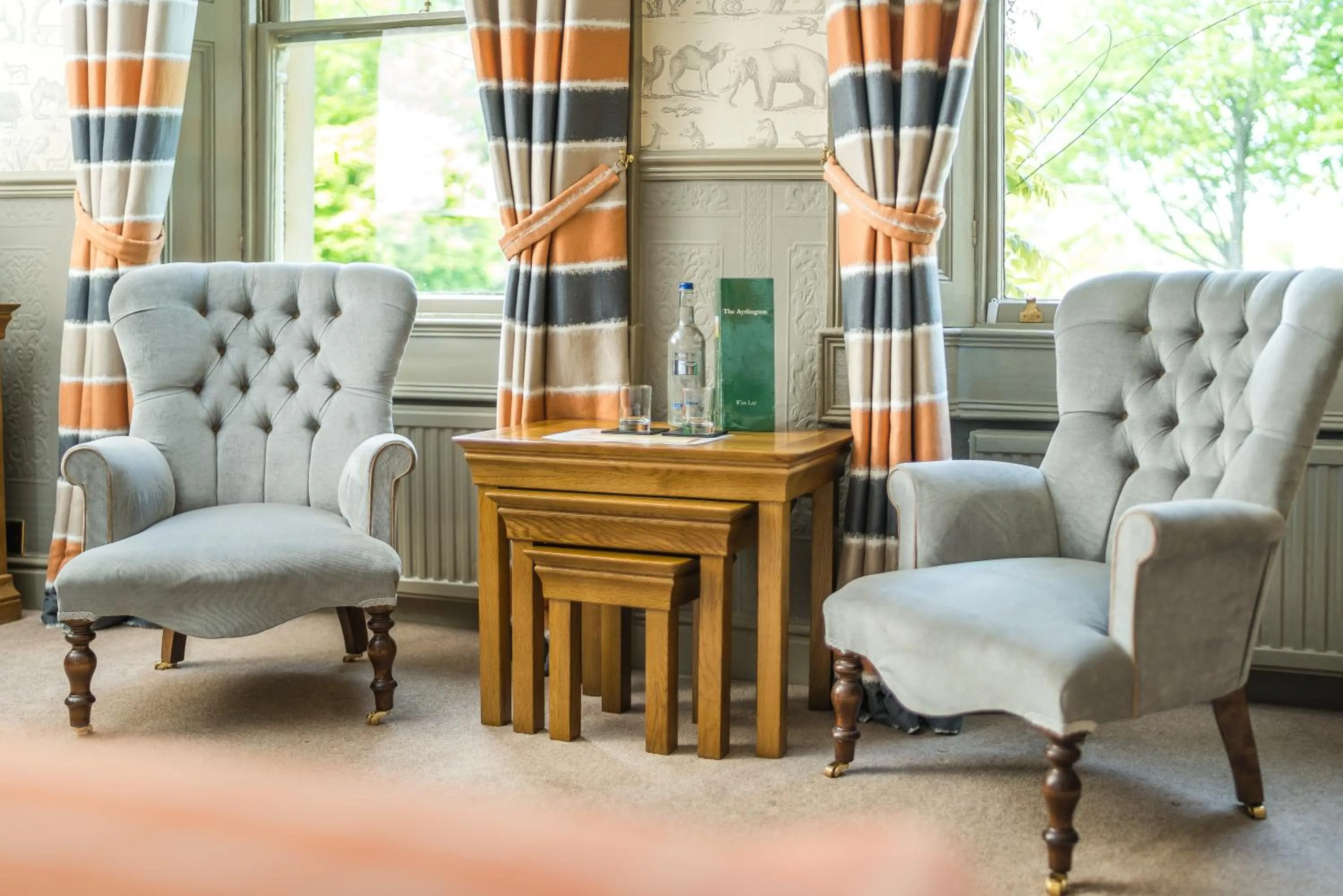 Seating area in The Ayrlington Guesthouse