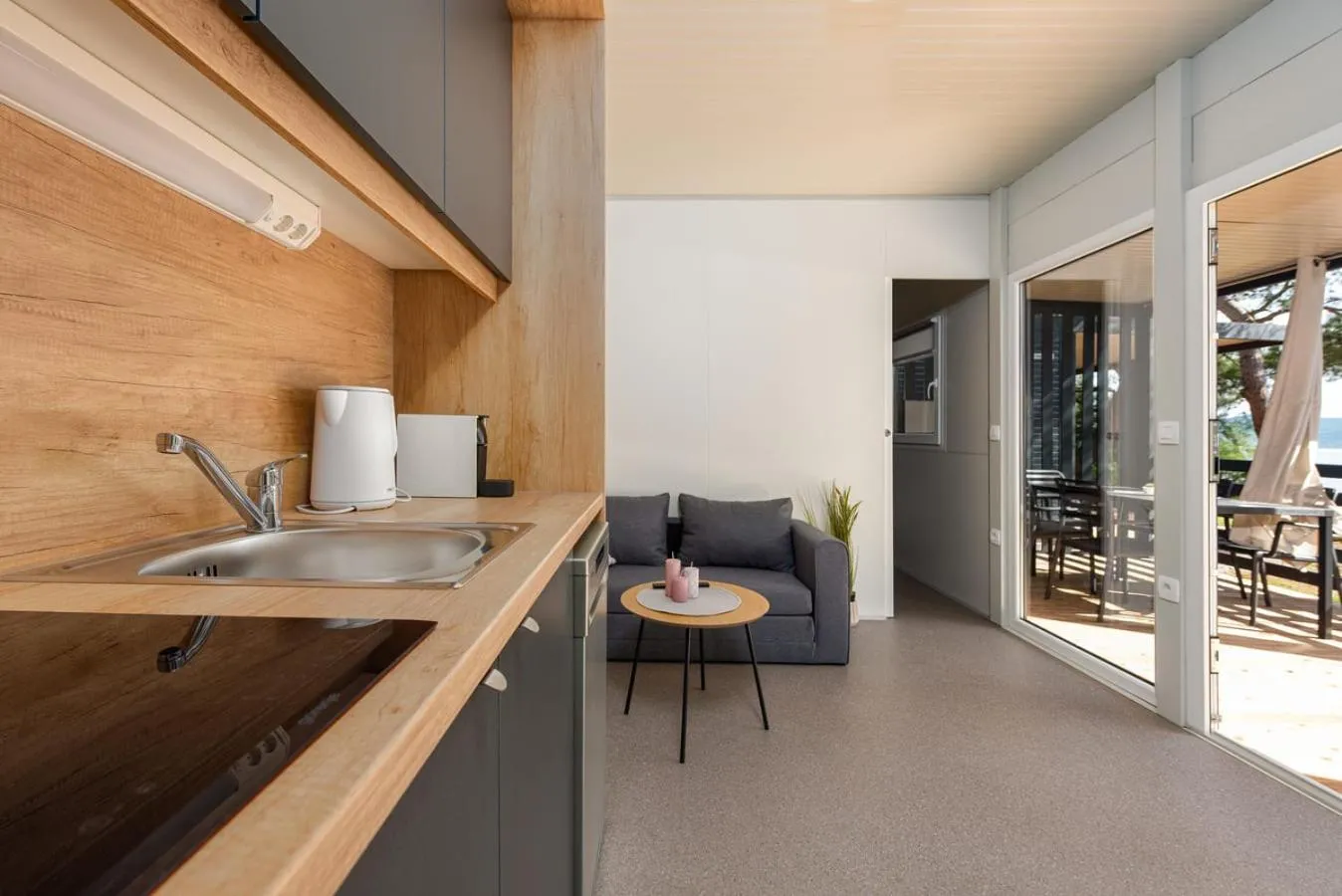 Kitchen or kitchenette in Guest House Malenica