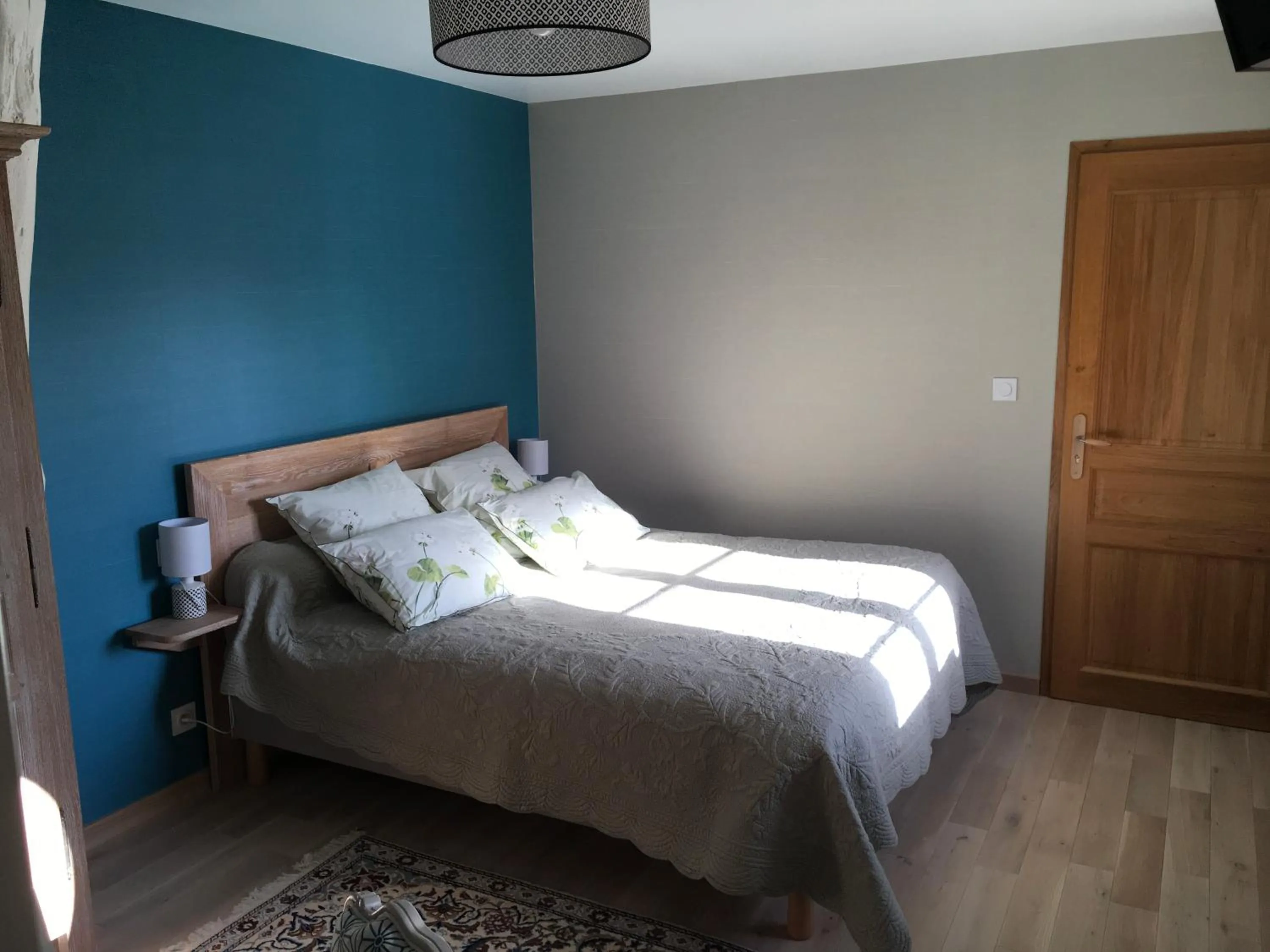 Bedroom, Bed in Manoir le Bout du Pont-Chambres d'Hôtes