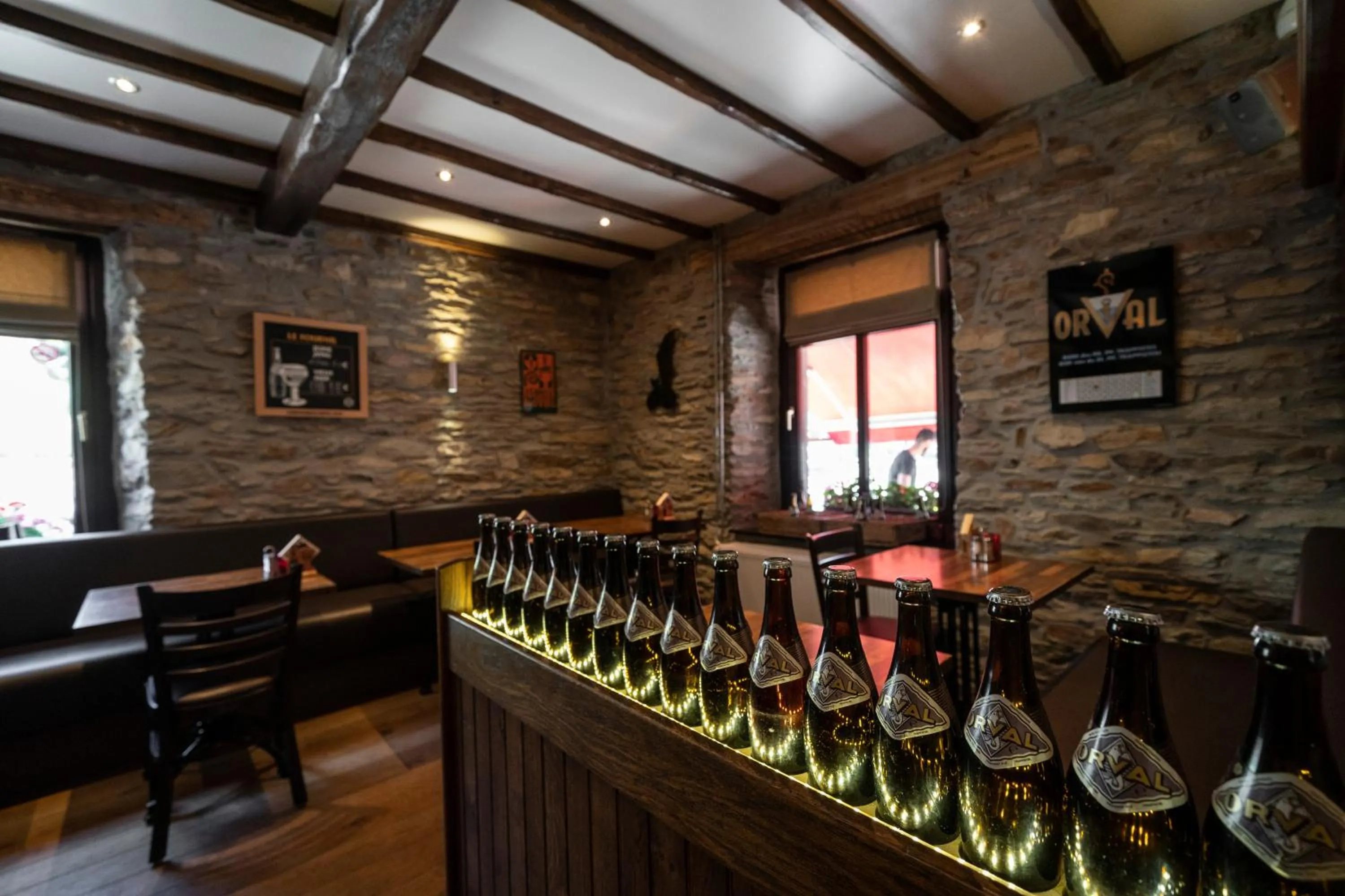 Lounge or bar in Hotel Le Fournil