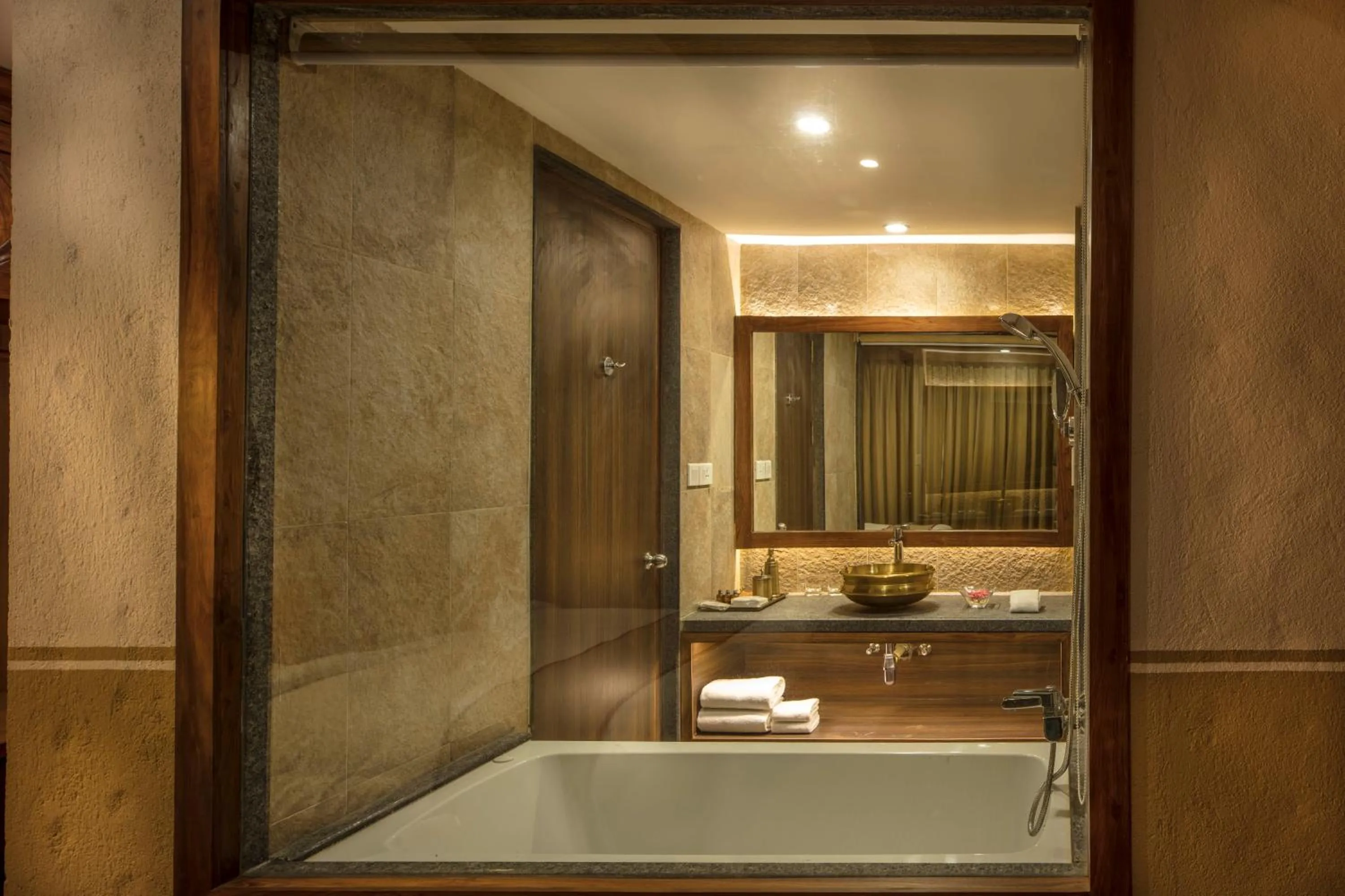 Bathroom in Nepali Ghar Hotel, Thamel - Your Home In Nepal