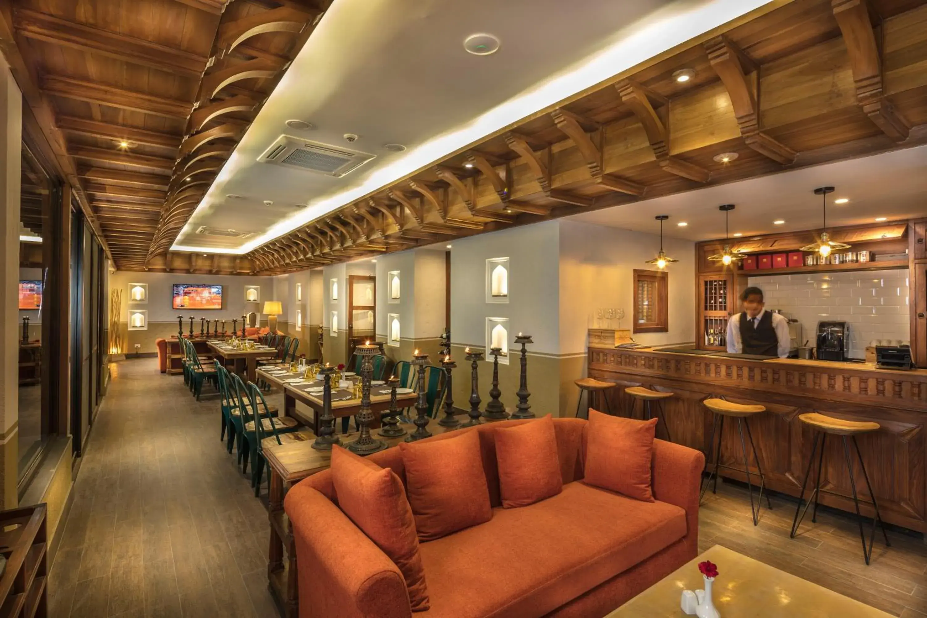 Restaurant/places to eat in Nepali Ghar Hotel Restaurant/places to eat in Nepali Ghar Hotel