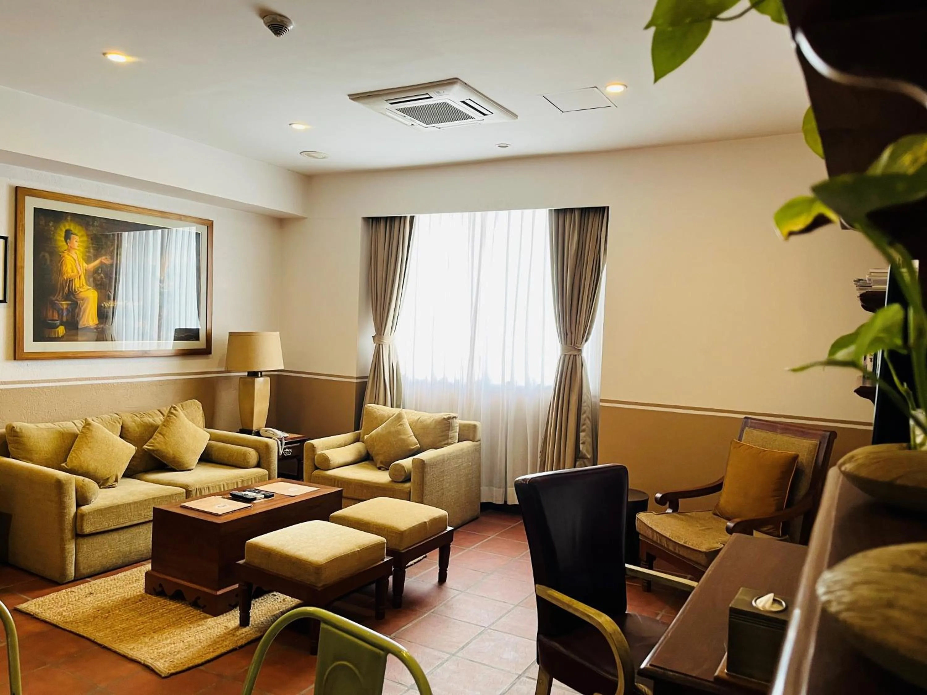 TV and multimedia in Nepali Ghar Hotel, Thamel - Your Home In Nepal