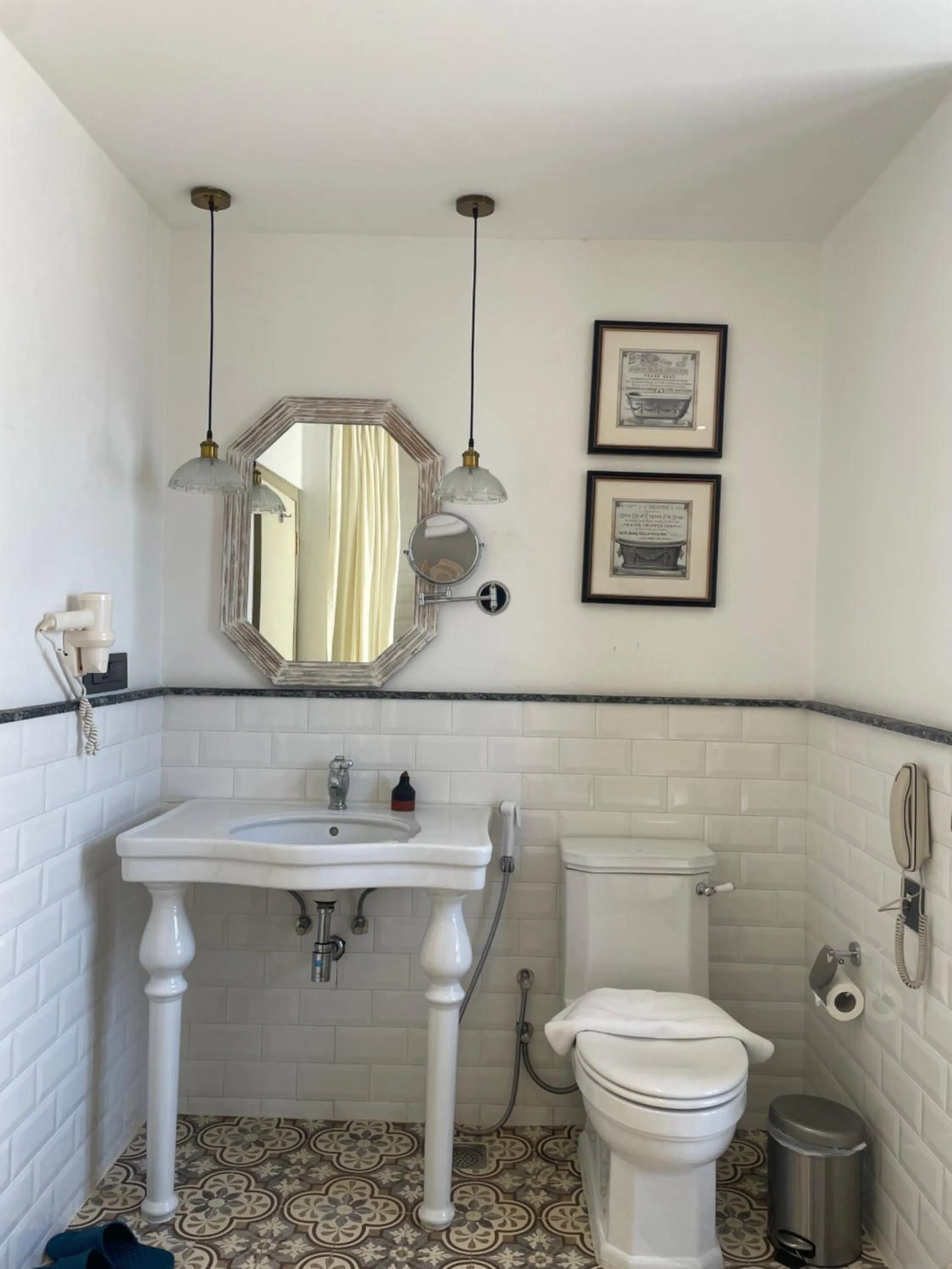 Toilet in Nepali Ghar Hotel, Thamel - Your Home In Nepal