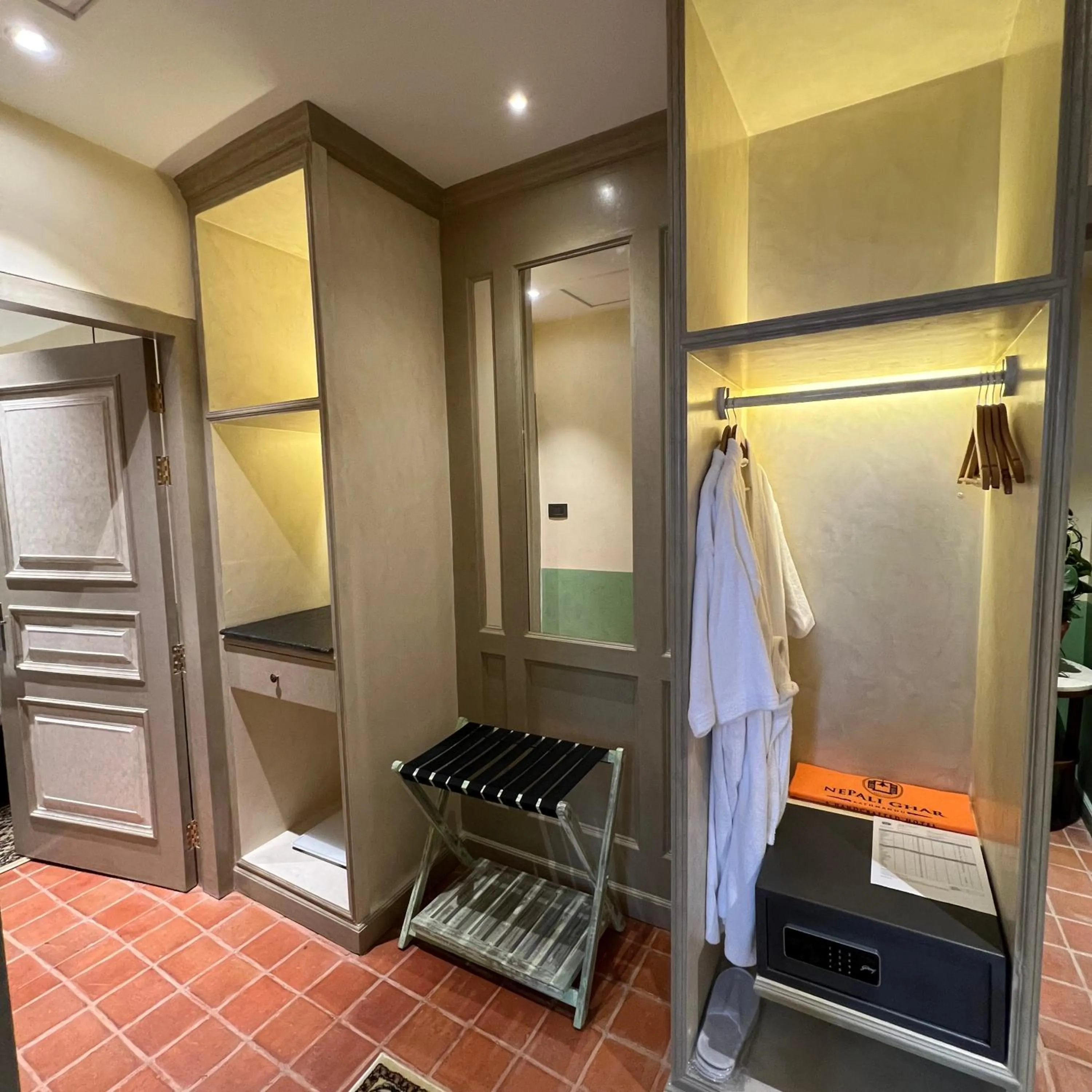 Bathroom in Nepali Ghar Hotel, Thamel - Your Home In Nepal