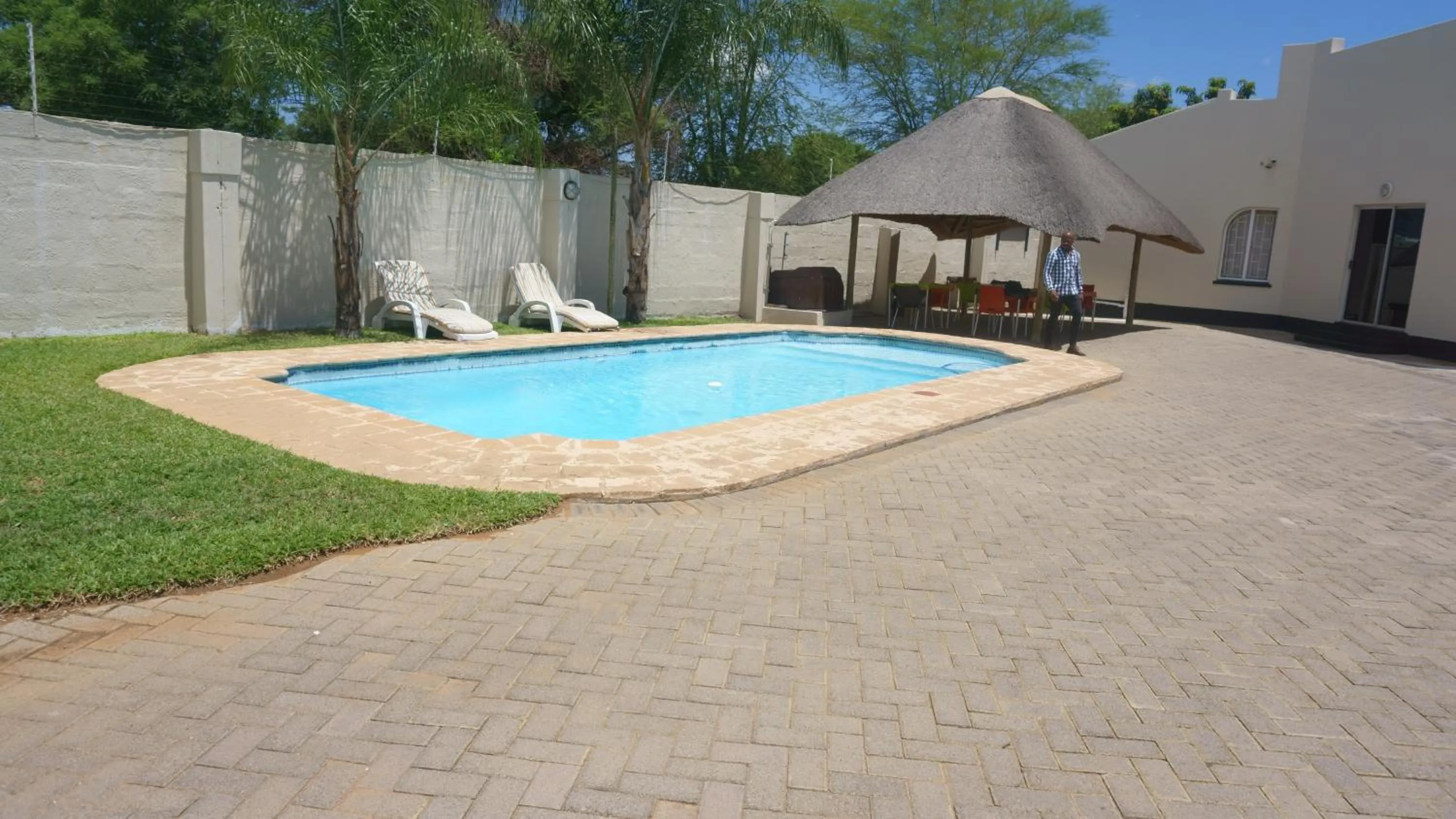 Swimming pool in Bridgeville Guest House( Pty) Ltd