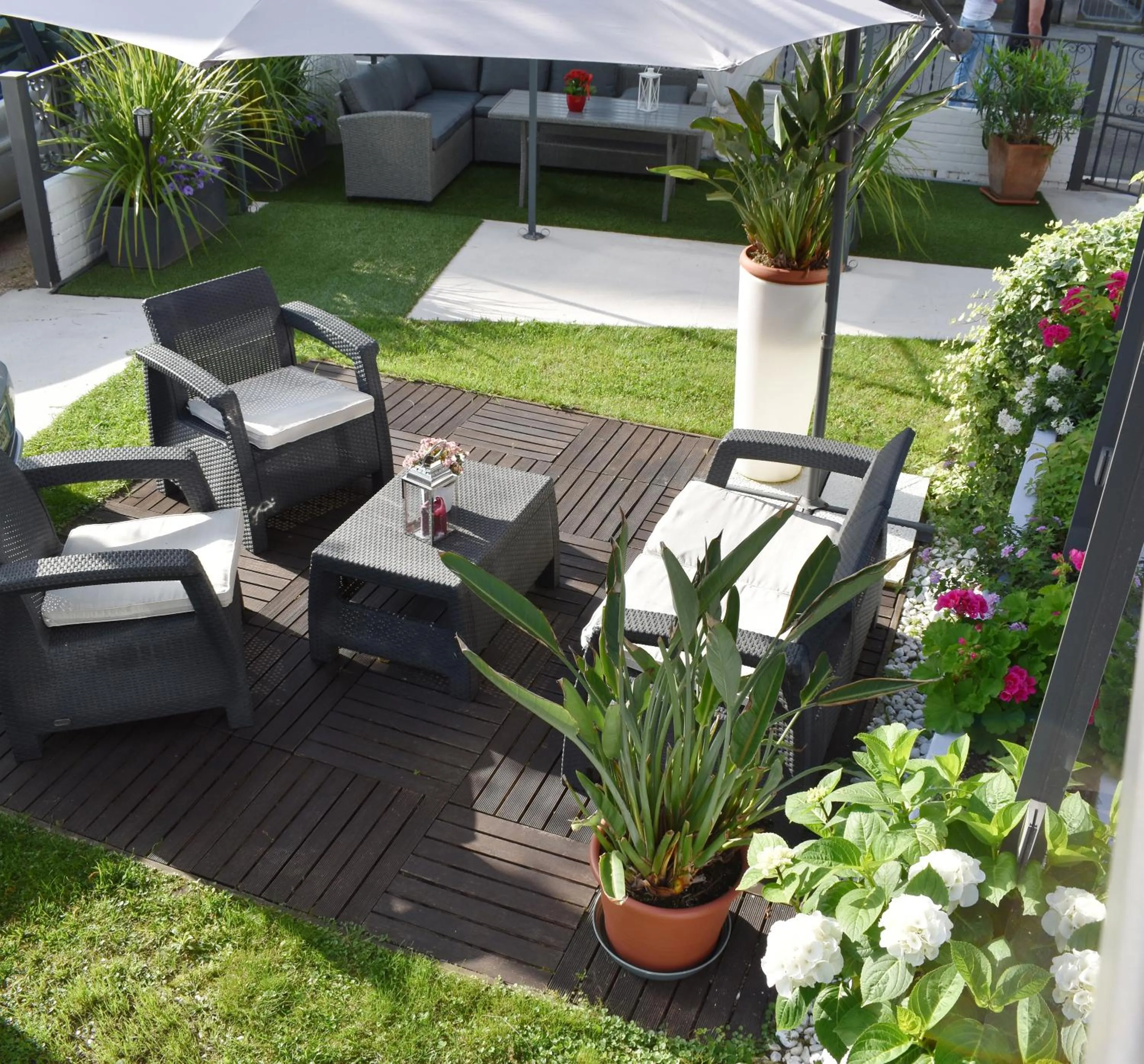 Garden in Hotel My Fair