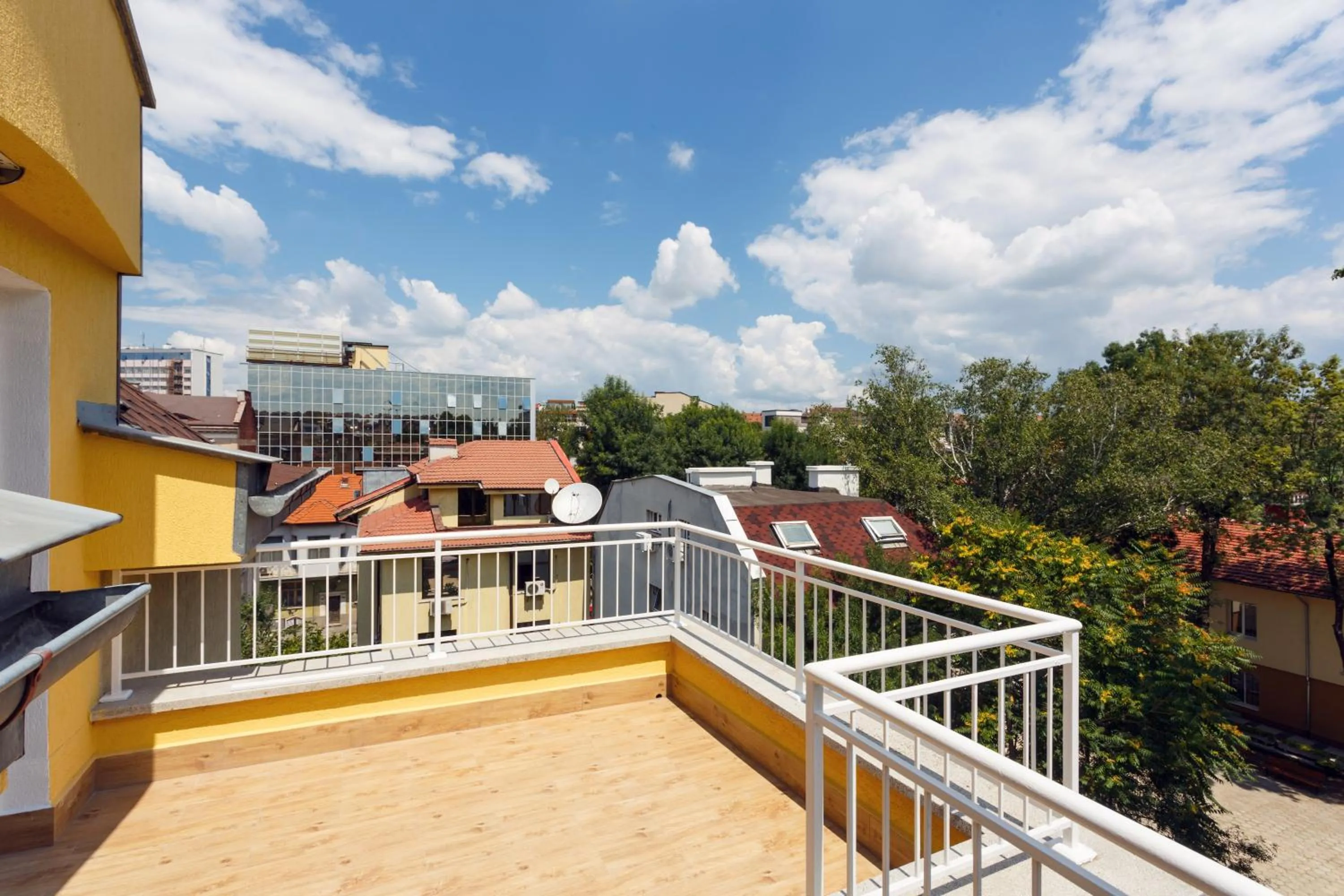 Balcony/Terrace in CityResidence Aparthotel