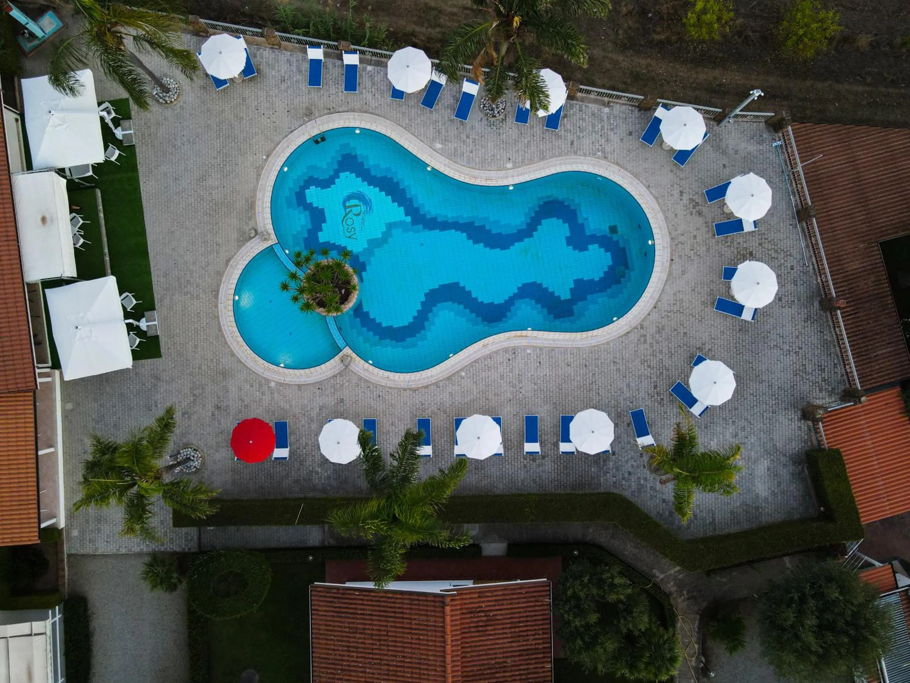 Bird's eye view in Rosy Hotel Residence
