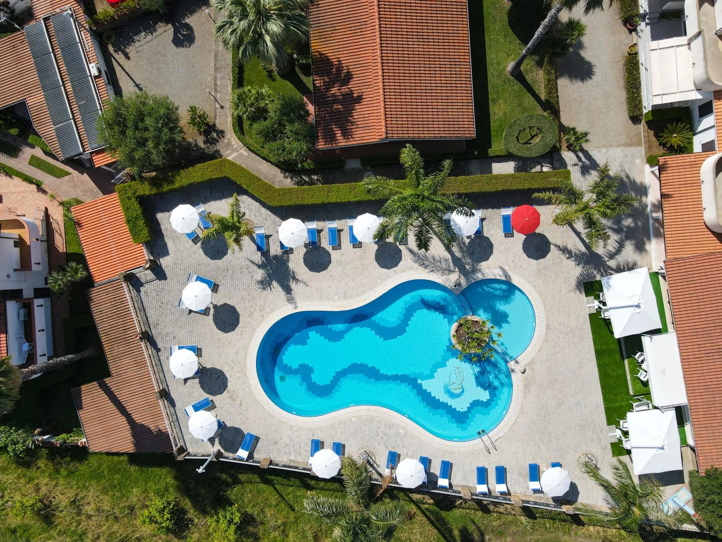 Bird's eye view in Rosy Hotel Residence