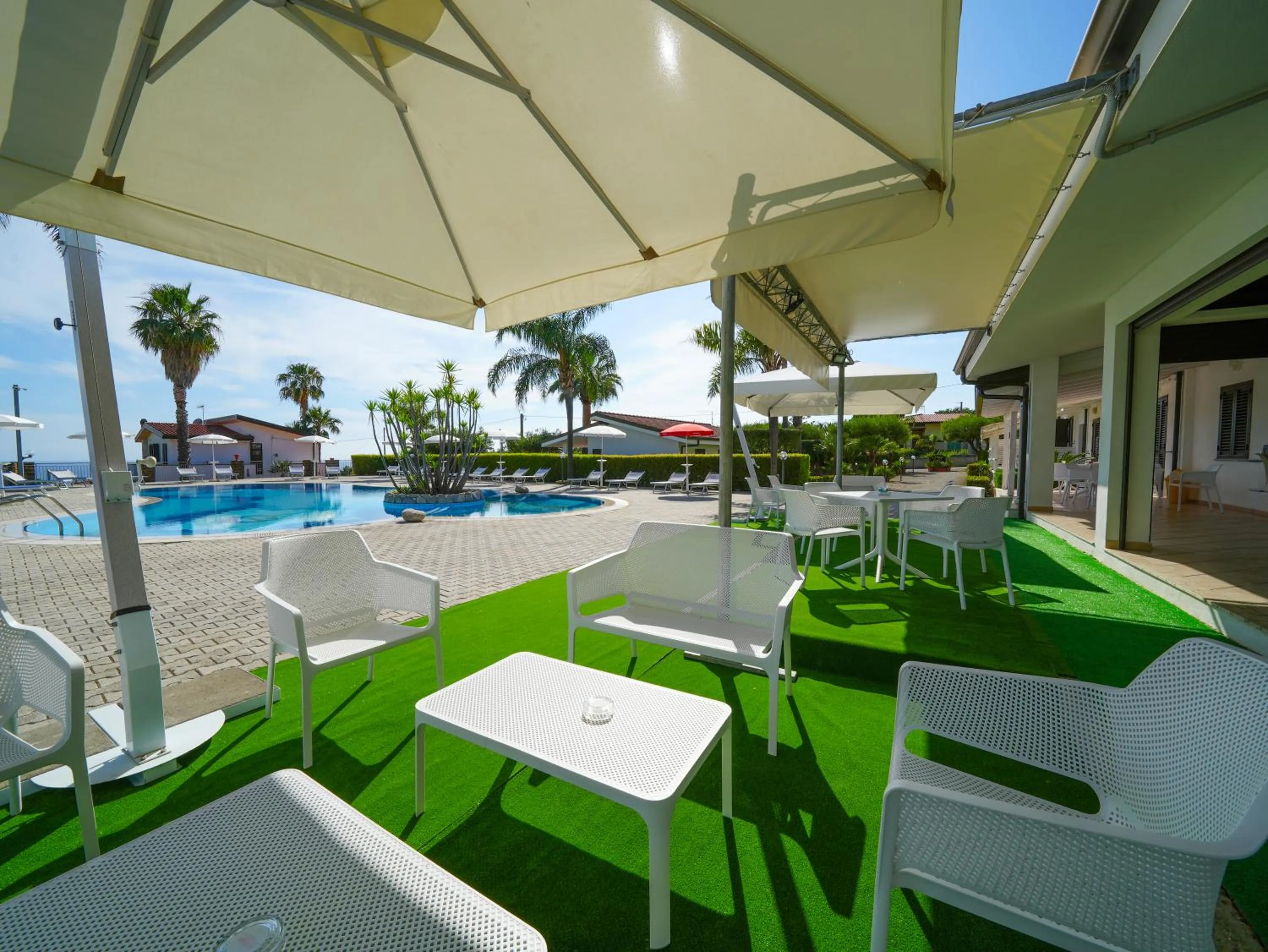 Patio in Rosy Hotel Residence