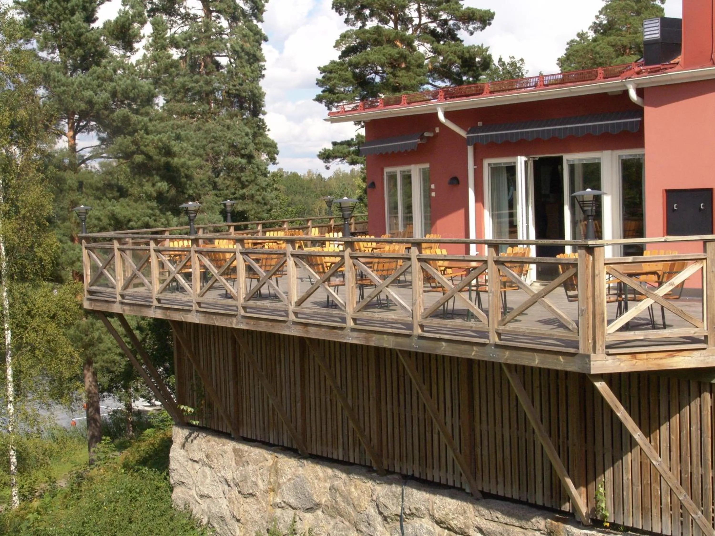 View (from property/room) in Stiftsgården Vårdnäs Hotell