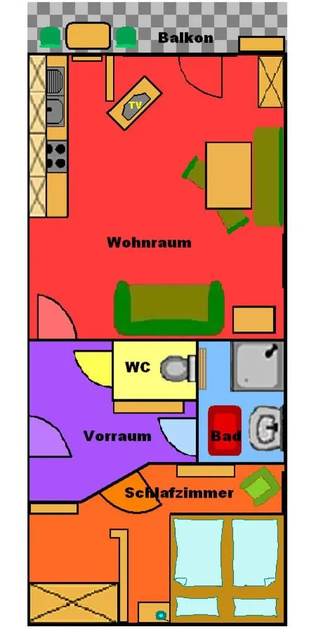 Floor plan in Landhaus Schwaighofer Dachstein West