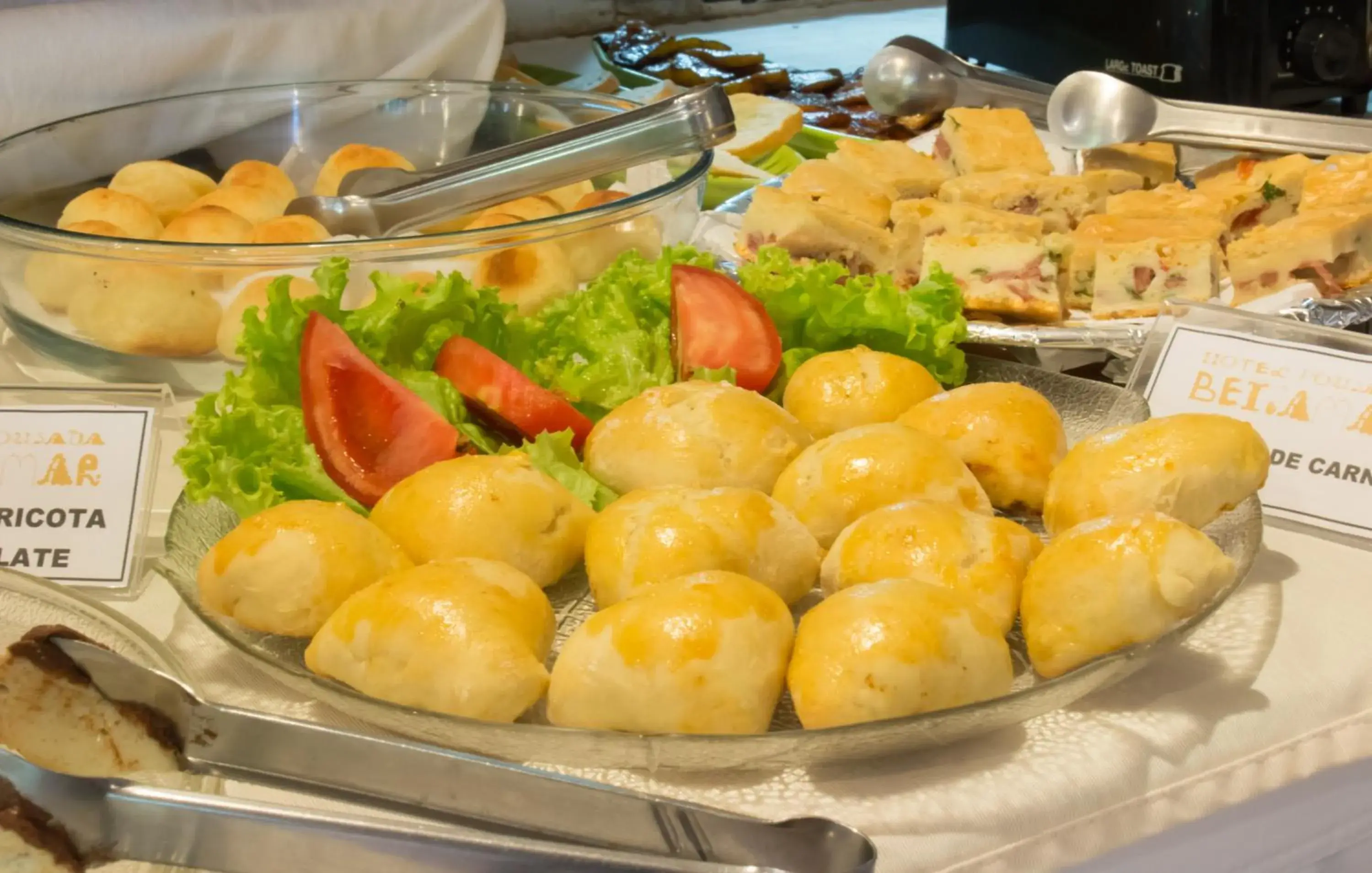 Buffet breakfast in Beijamar Praia Hotel Buffet breakfast in Beijamar Praia Hotel