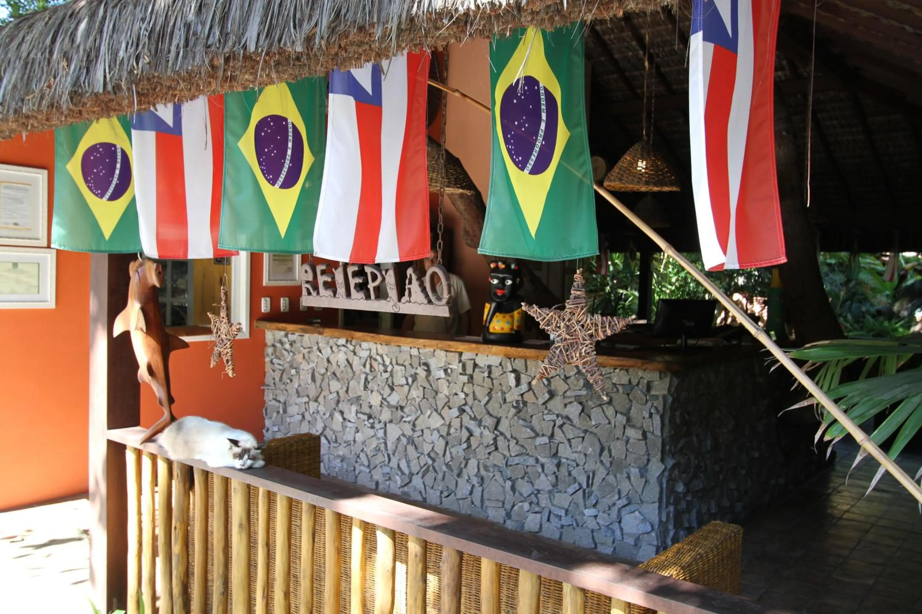 Lobby or reception in Beijamar Praia Hotel