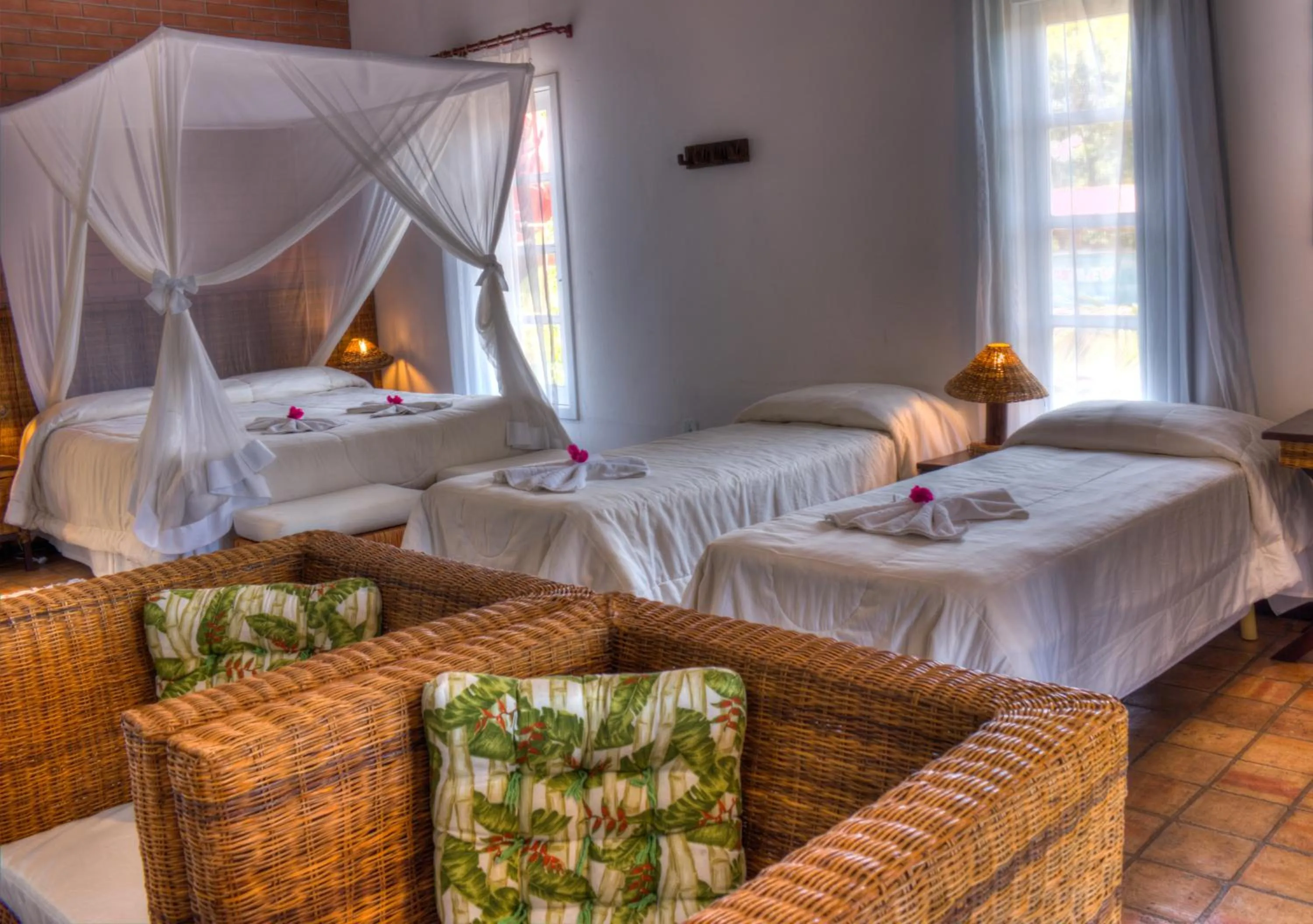 Bed in Beijamar Praia Hotel