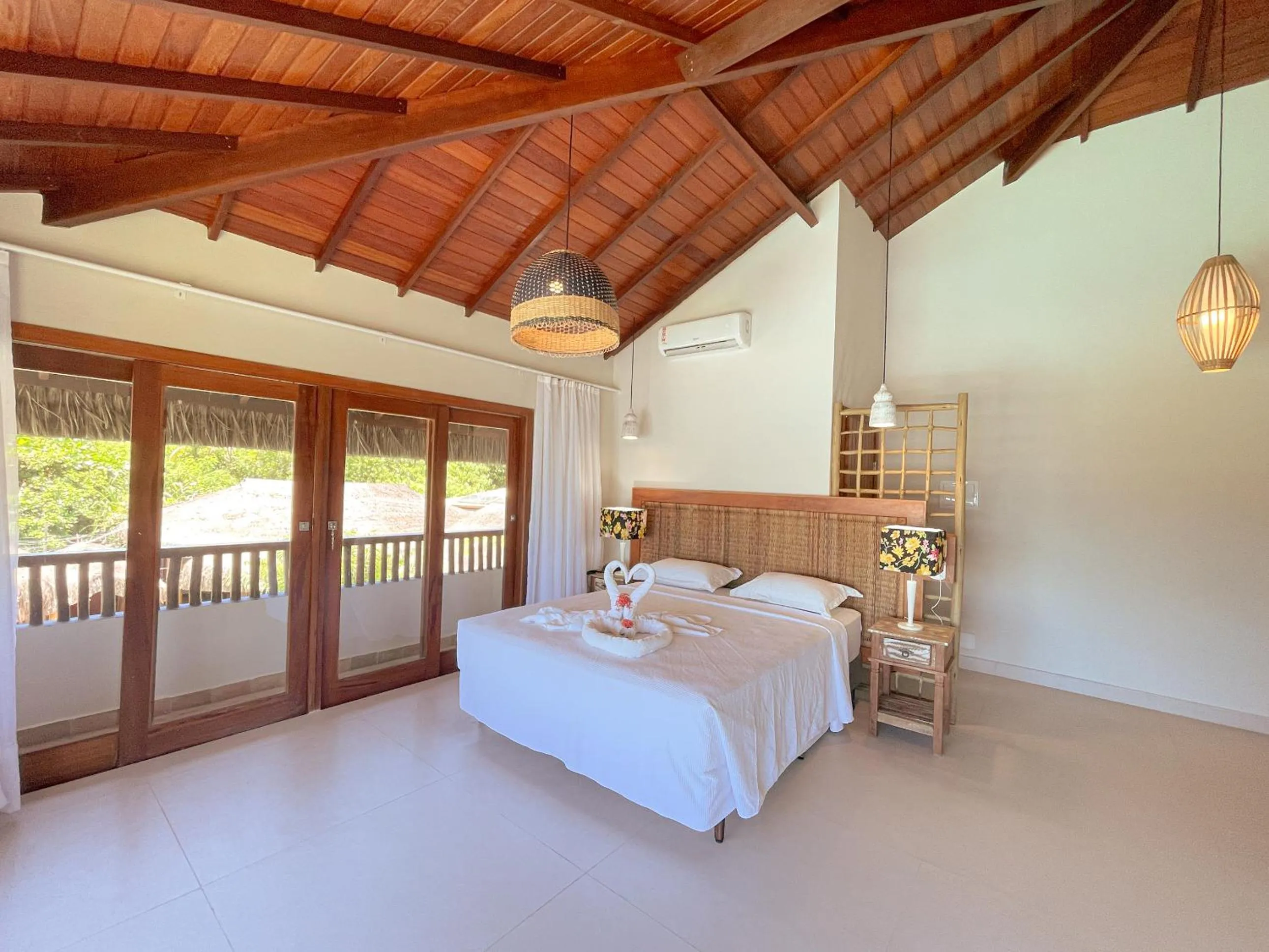 Bed in Hotel Espelho D'Água Arraial e Beach Club