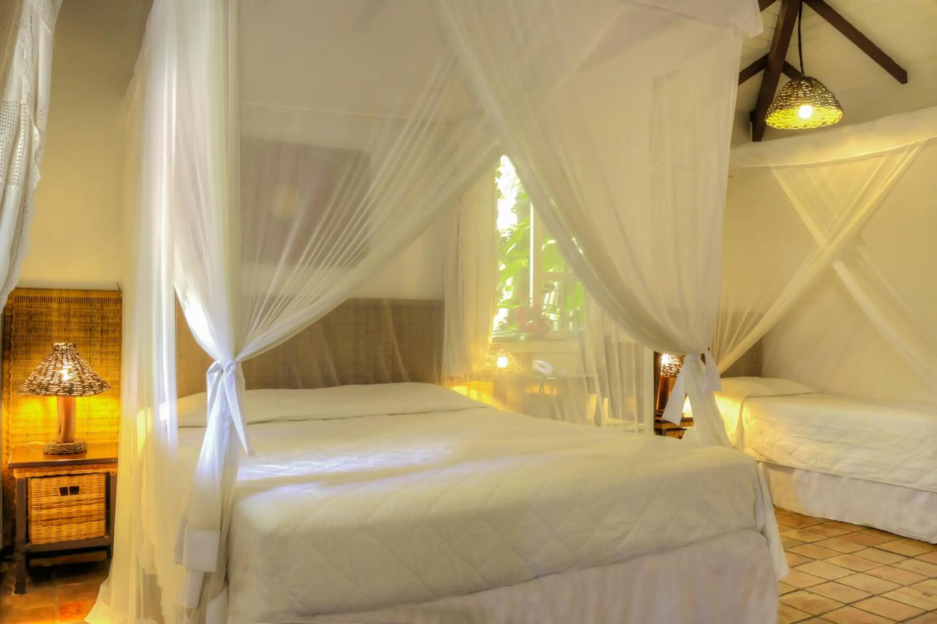 Bed in Beijamar Praia Hotel Bed in Beijamar Praia Hotel