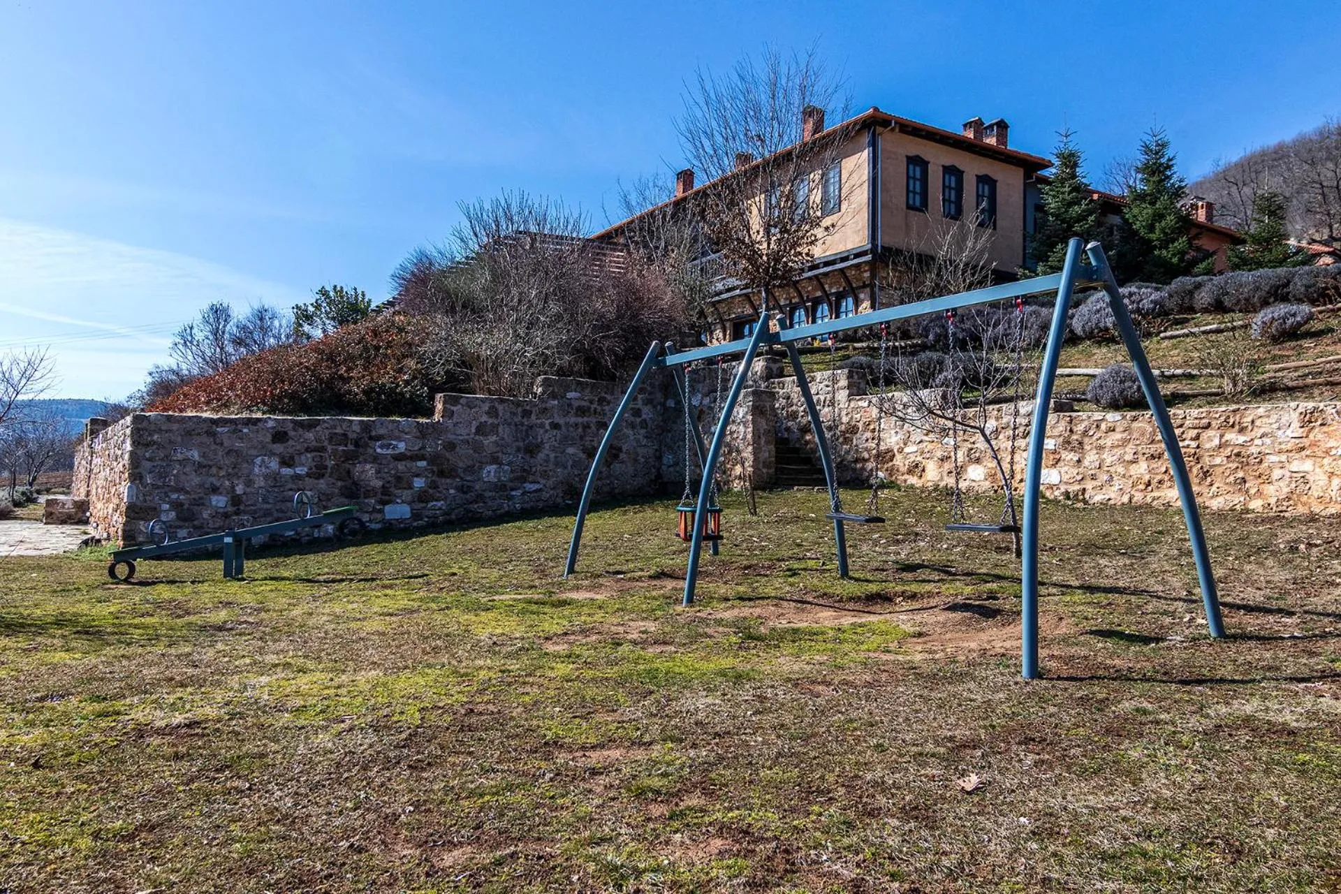 Children play ground in Ktima Bellou