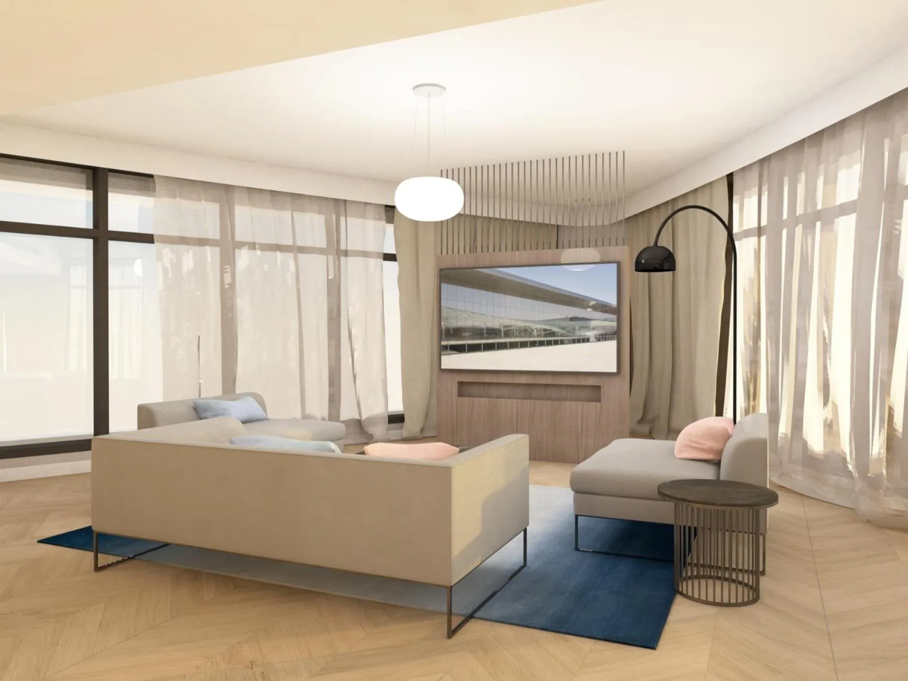 Living room in Mercure Sofia City