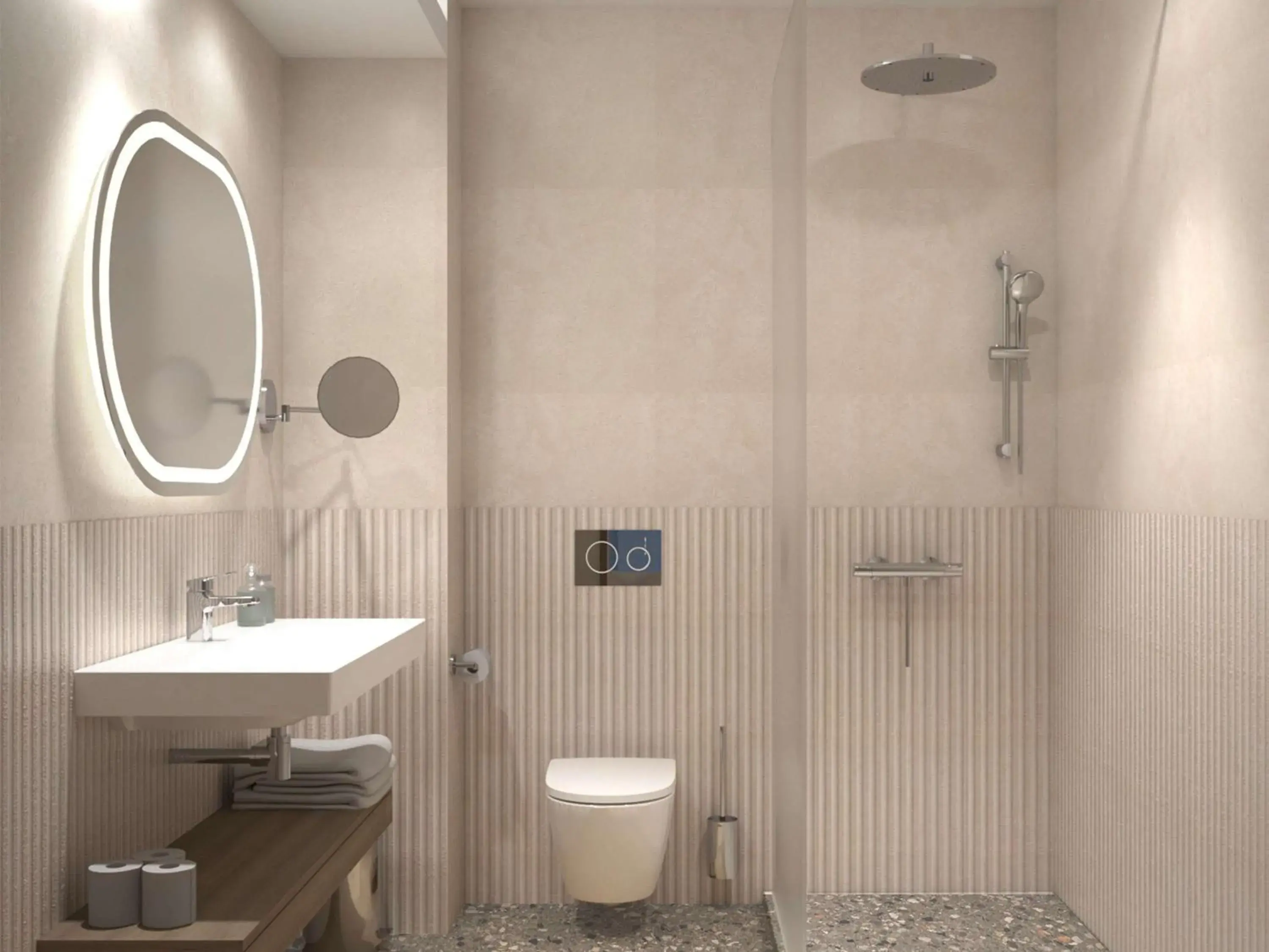 Bathroom in Mercure Sofia City Bathroom in Mercure Sofia City