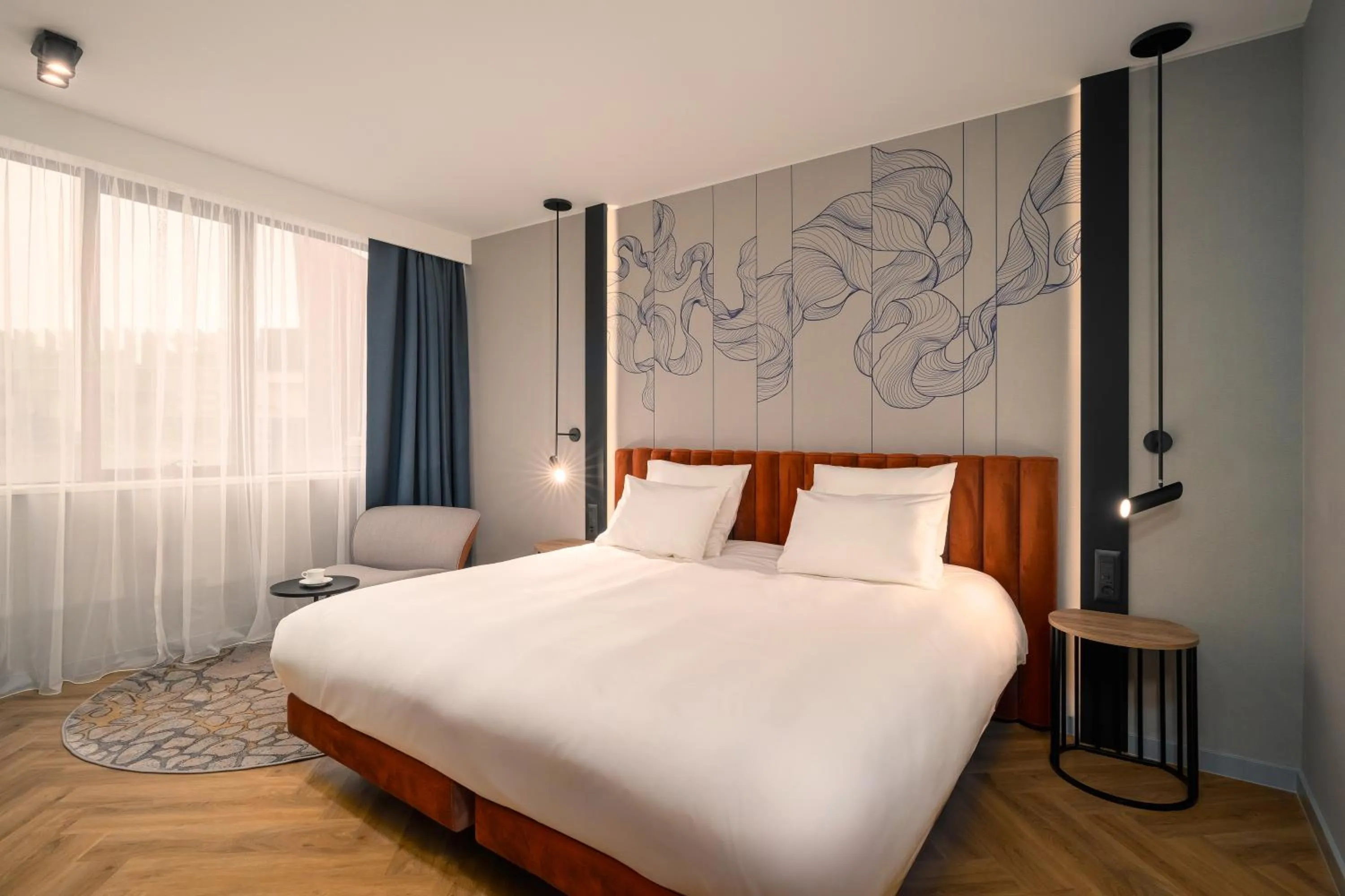 Bed in Mercure Sofia City