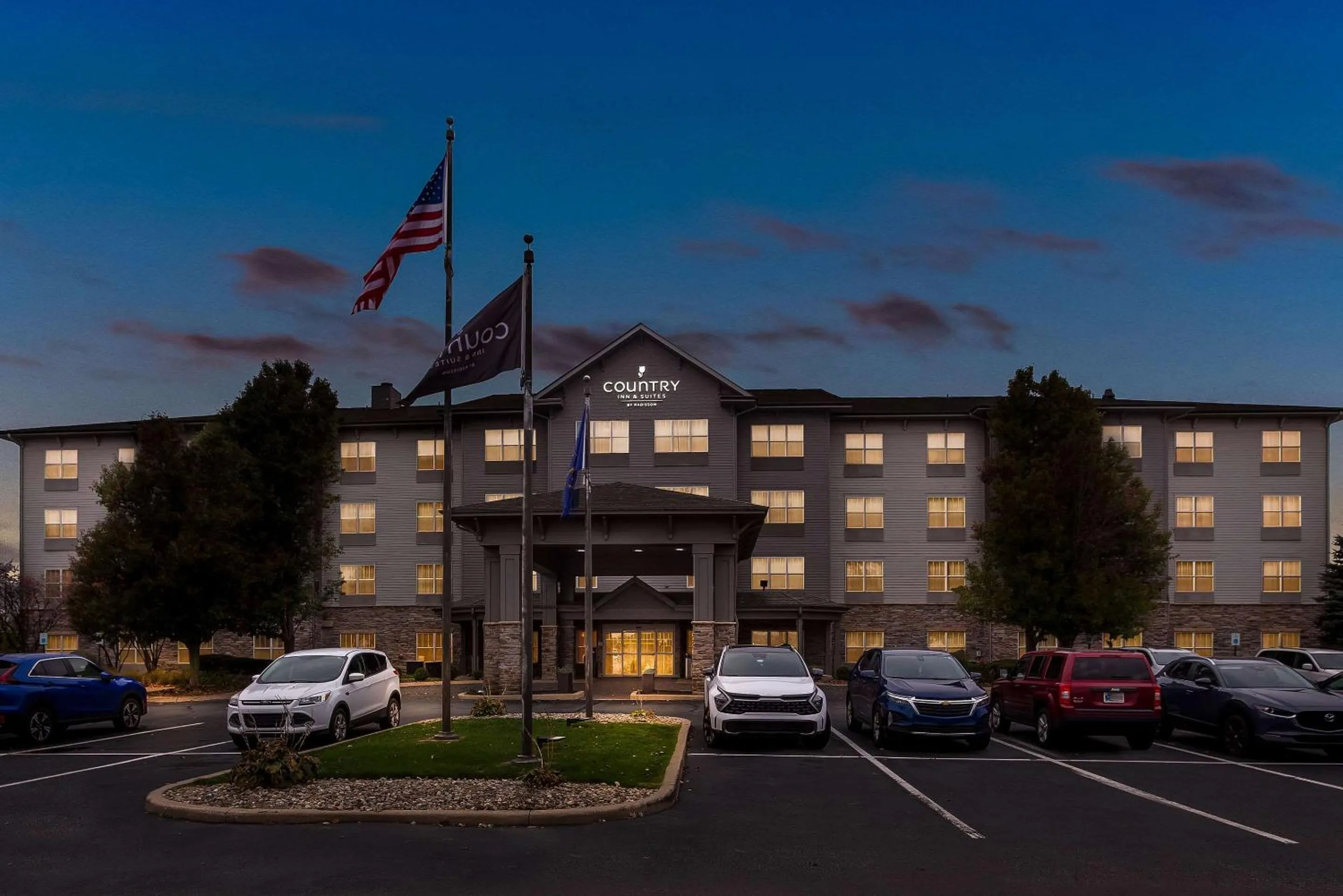 Property building in Country Inn & Suites by Radisson, Portage, IN