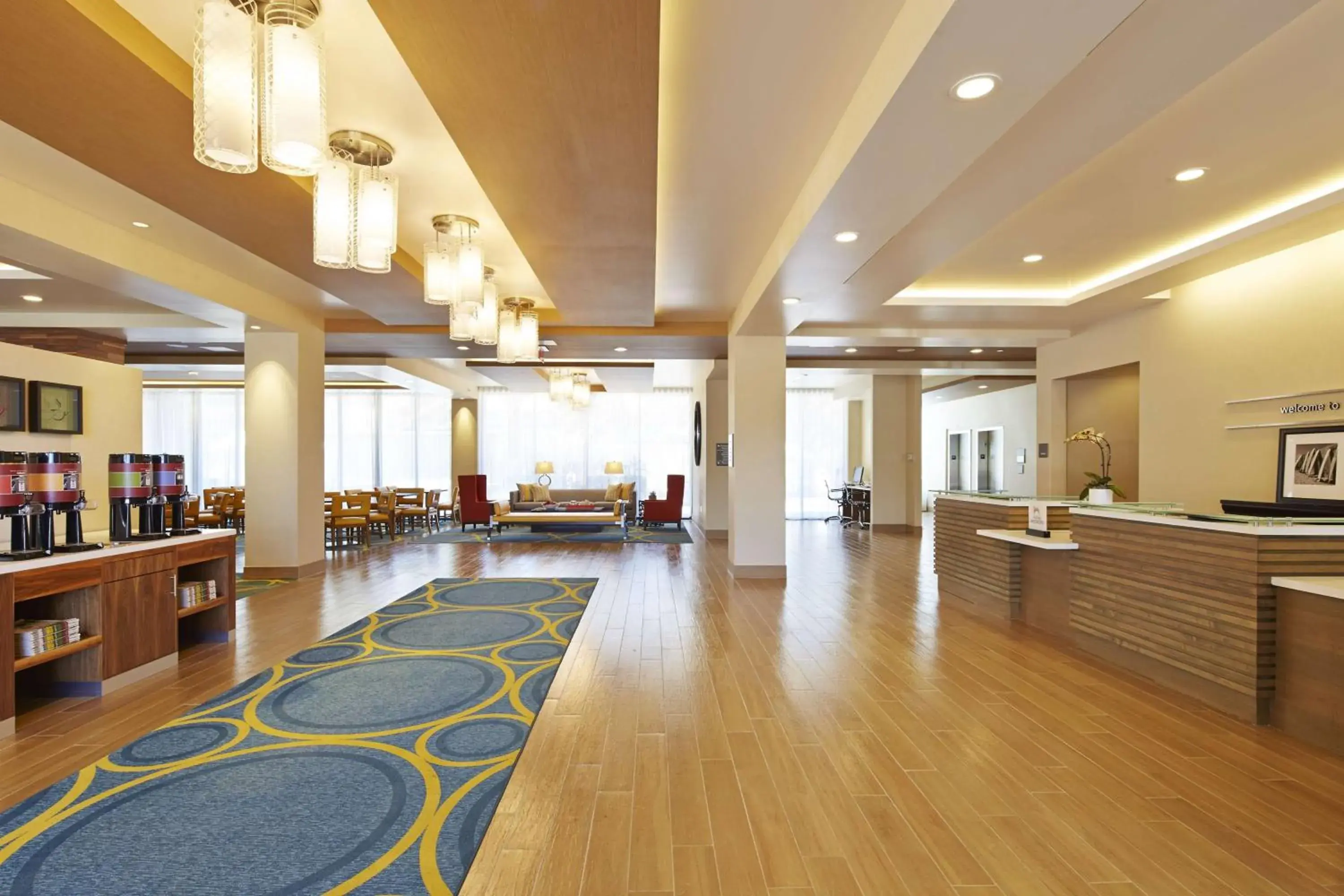 Lobby or reception in Hampton Inn San Diego Mission Valley Lobby or reception in Hampton Inn San Diego Mission Valley