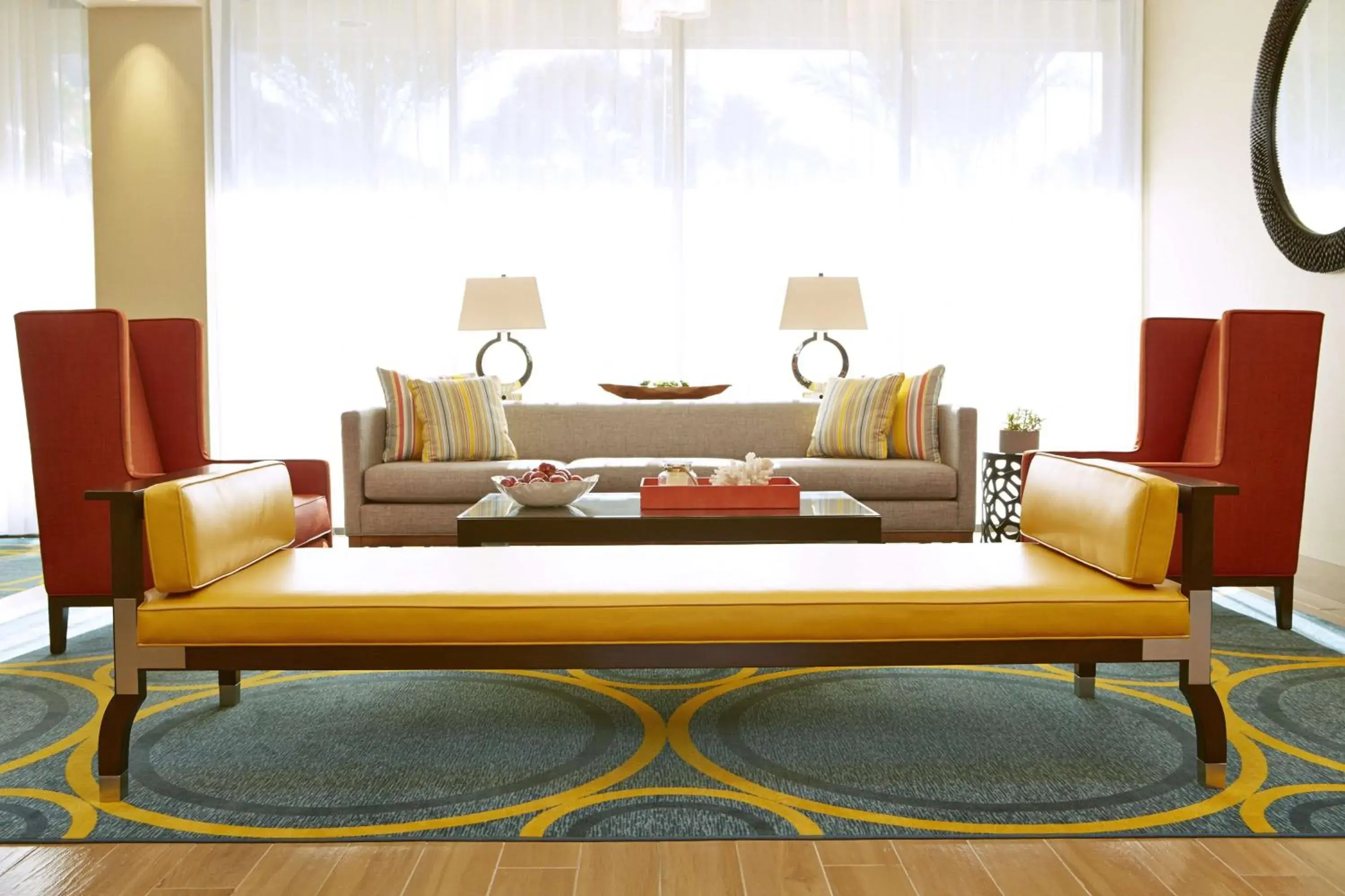 Lobby or reception in Hampton Inn San Diego Mission Valley Lobby or reception in Hampton Inn San Diego Mission Valley