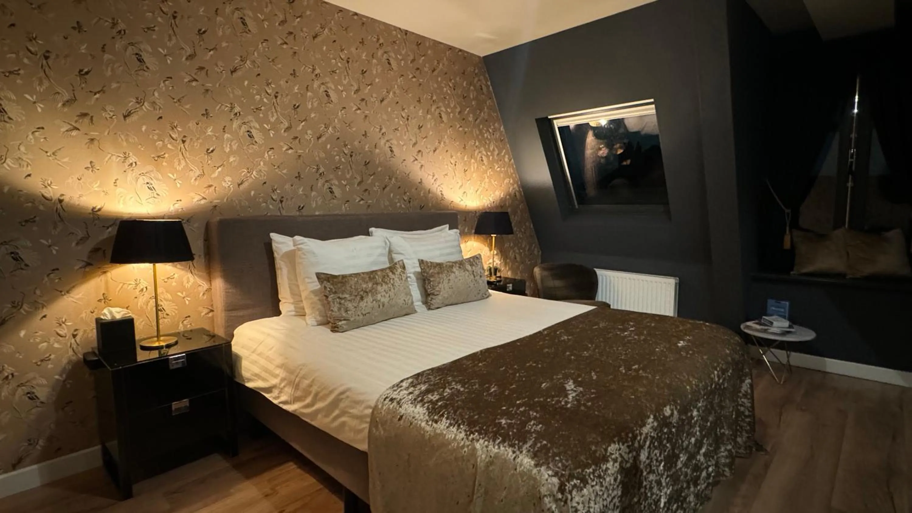 Bed in Canal House The Tannery Amsterdam