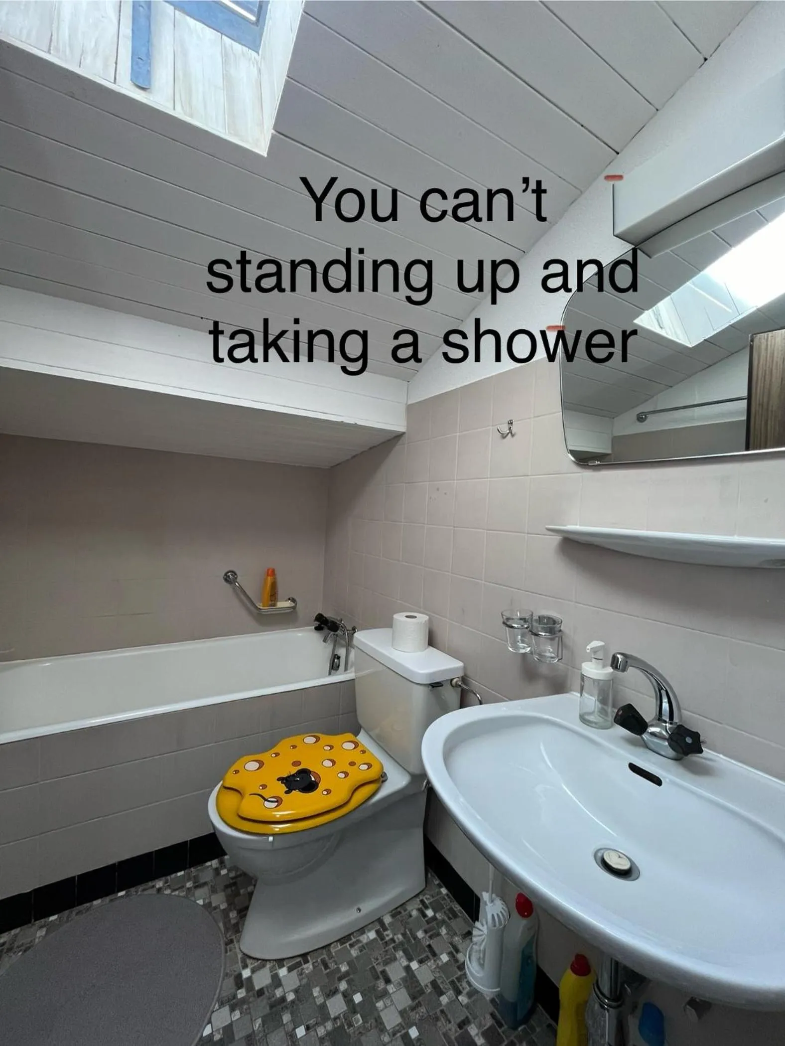 Shower in Holiday House Lärchenheim