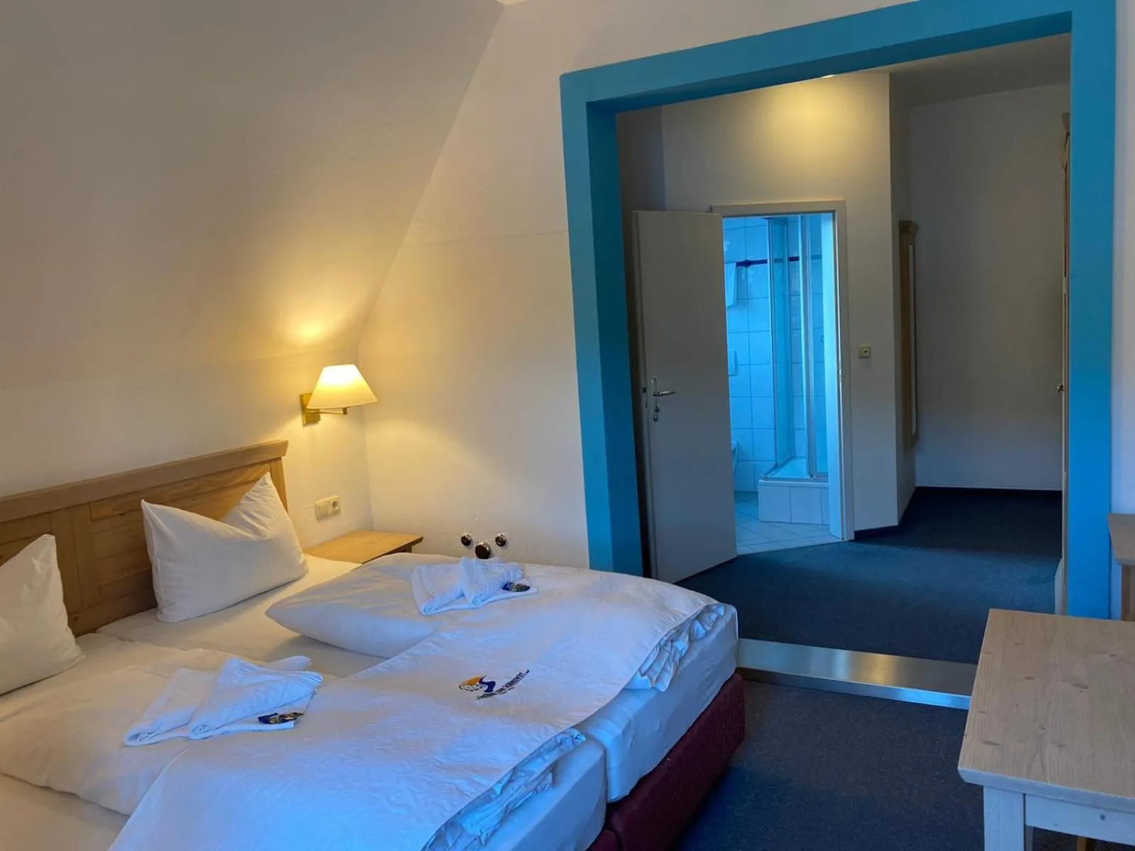 Bed in Gasthaus zum Schloßwirt