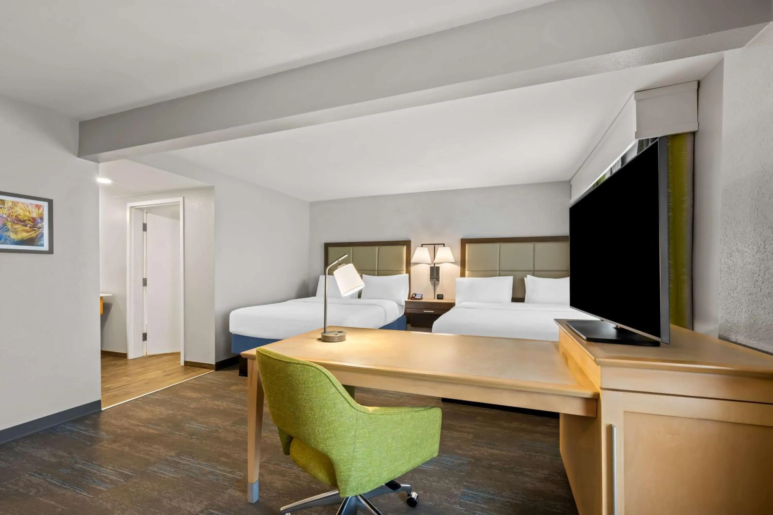 Bedroom, Bed in Hampton Inn & Suites Wilson I-95