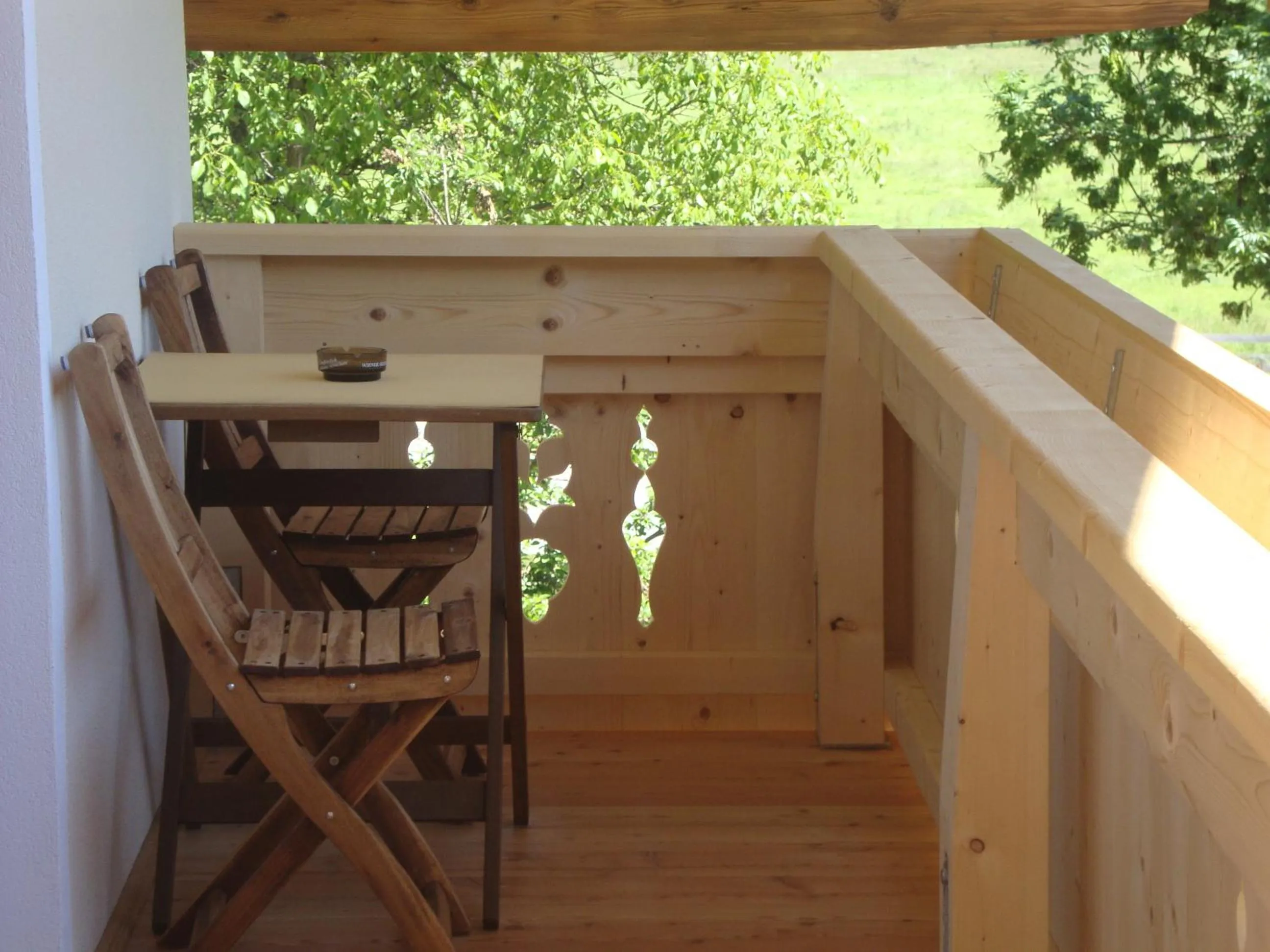 Balcony/Terrace in Gästehaus Schwoagerhof