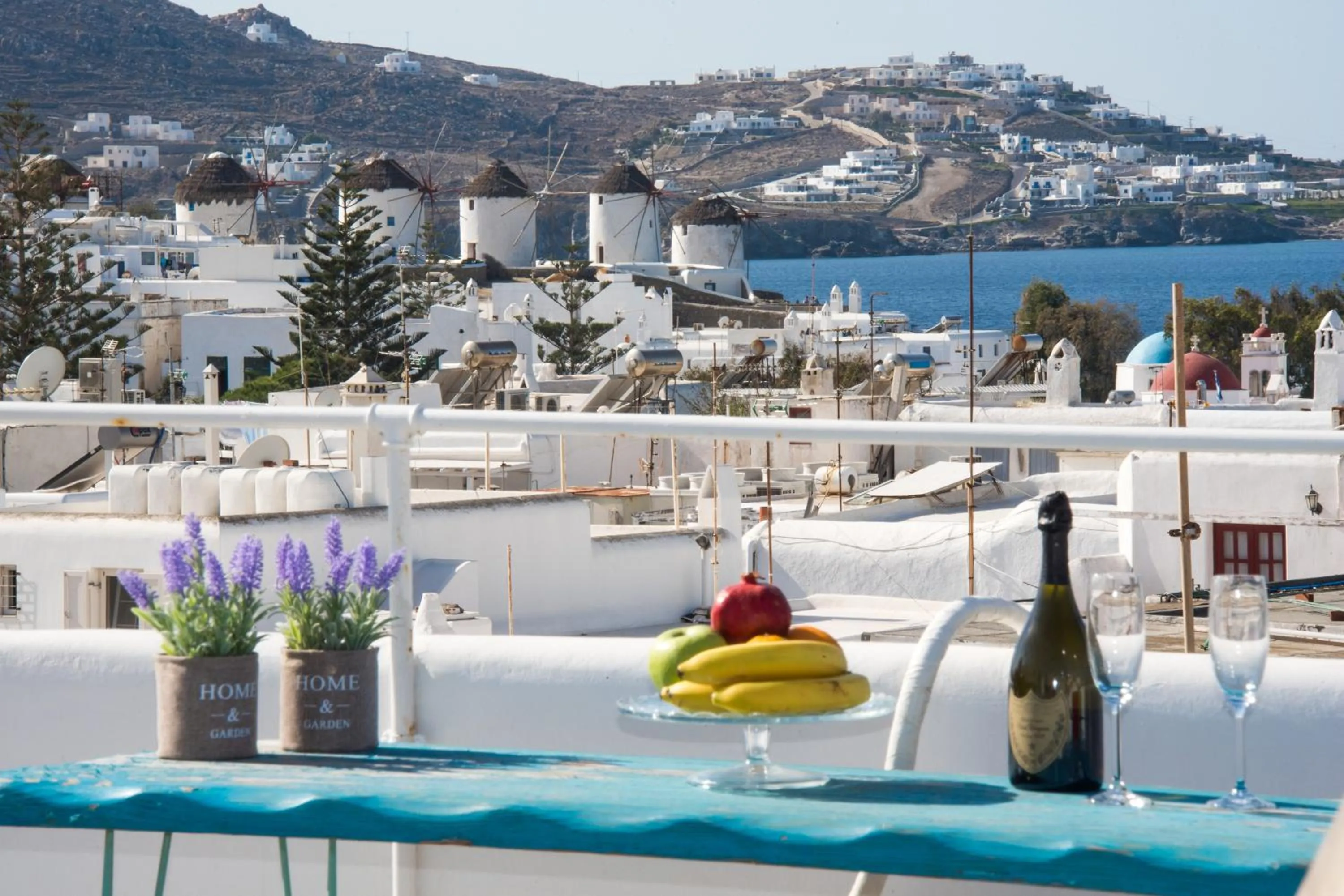 Mykonos Panorama with Private Terrace & Sea View