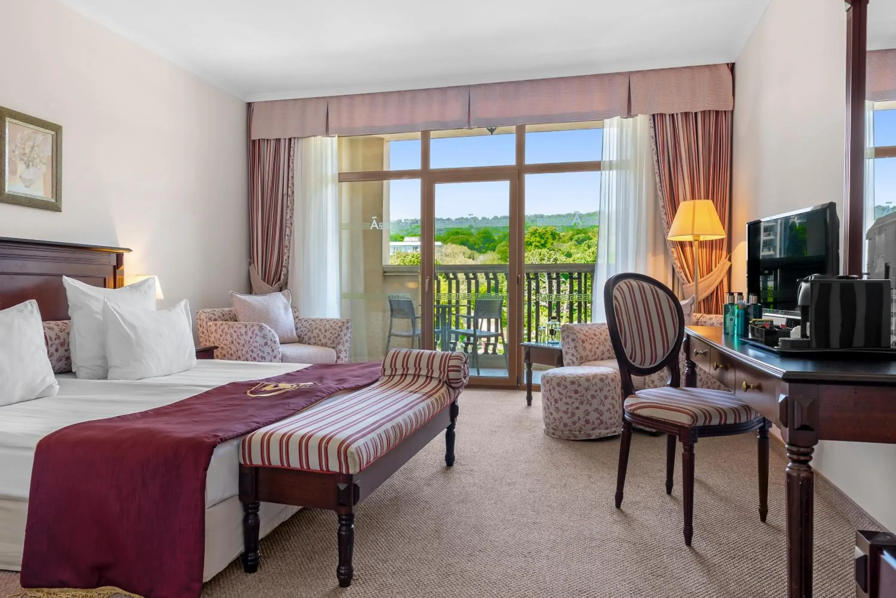 Garden, Bed in Melia Grand Hermitage All Inclusive Garden, Bed in Melia Grand Hermitage All Inclusive