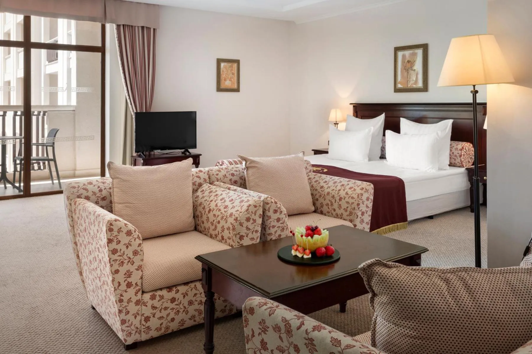TV and multimedia, Bed in Melia Grand Hermitage All Inclusive