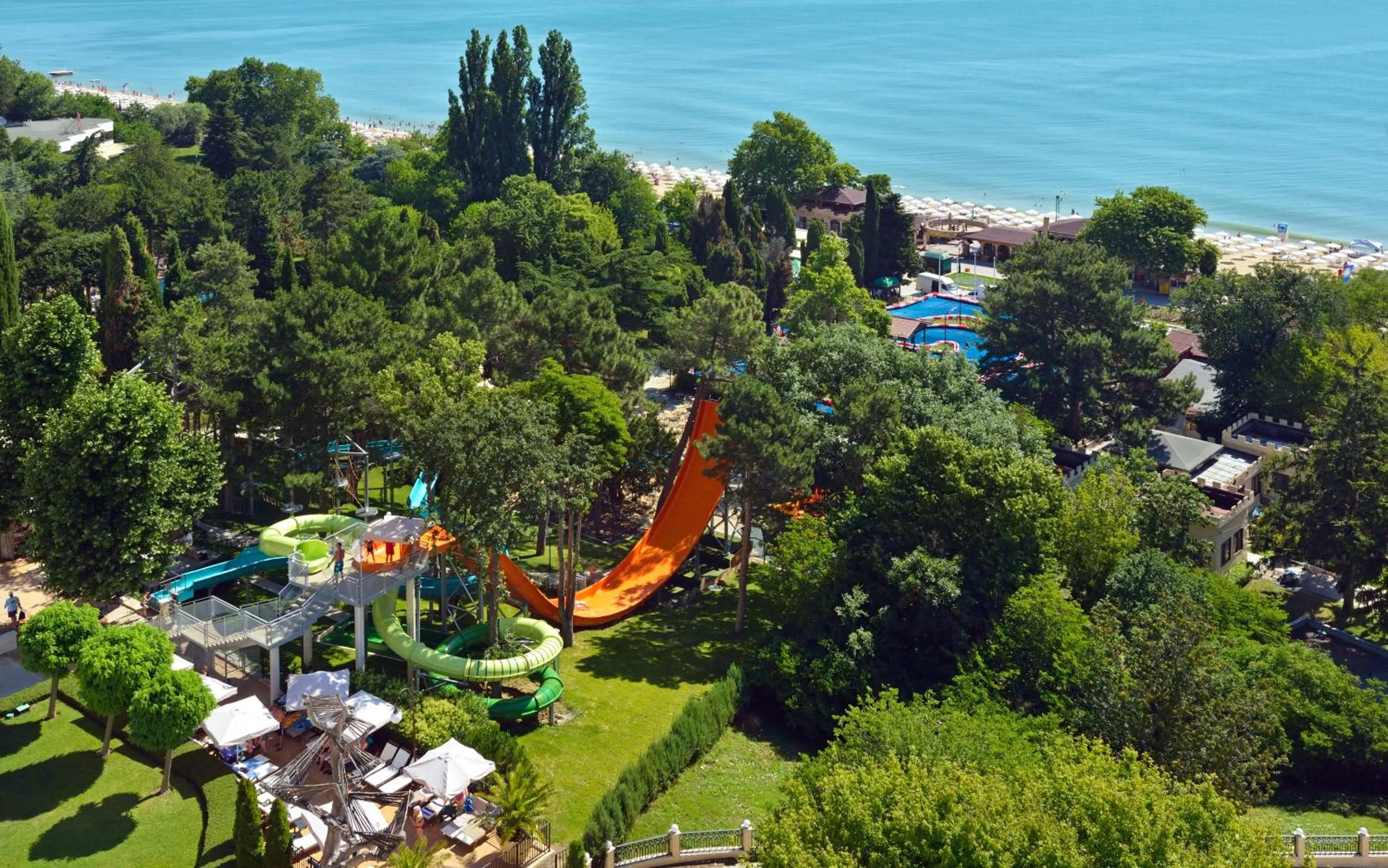 Aqua park in Melia Grand Hermitage All Inclusive