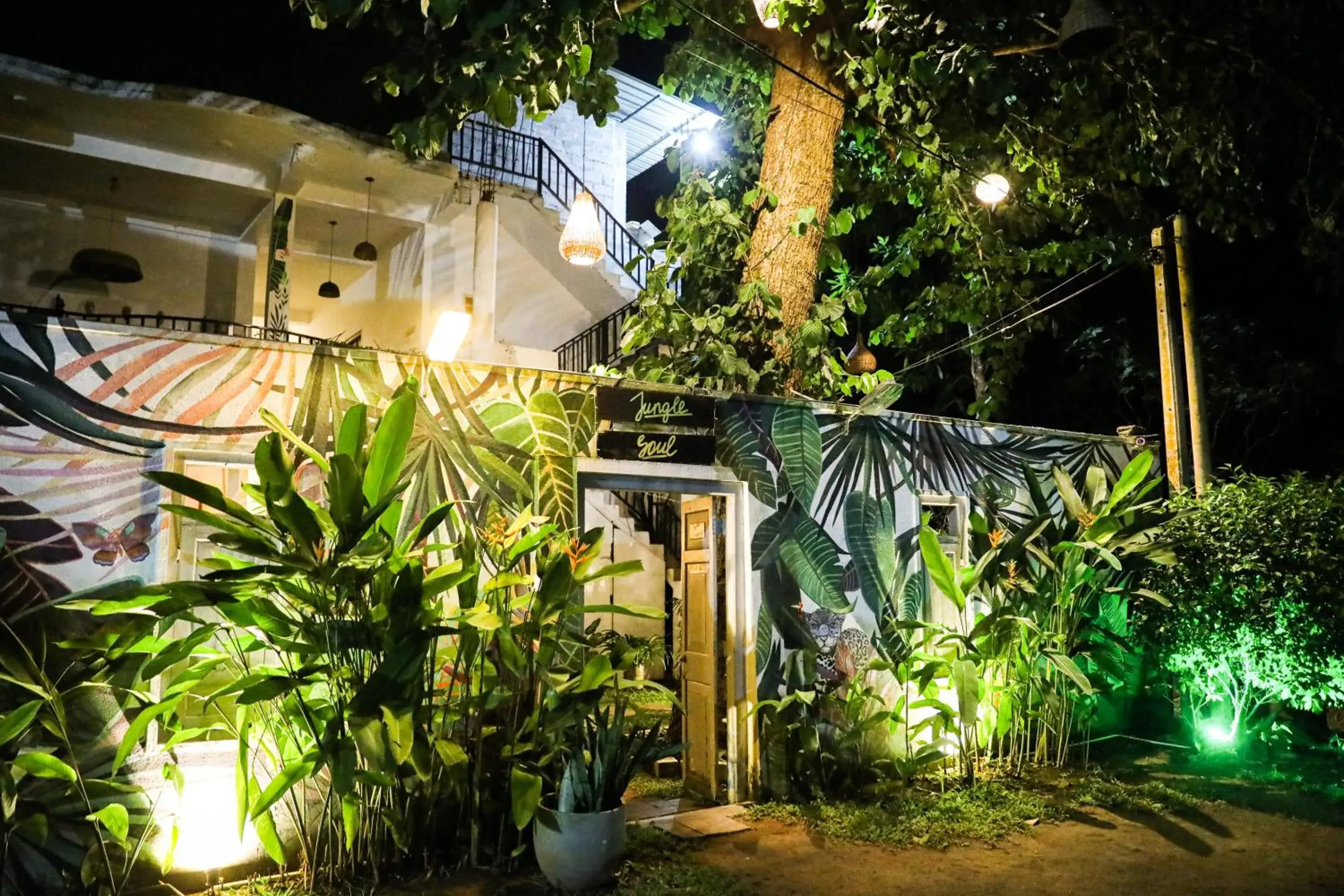 Facade/entrance in Jungle Soul Facade/entrance in Jungle Soul